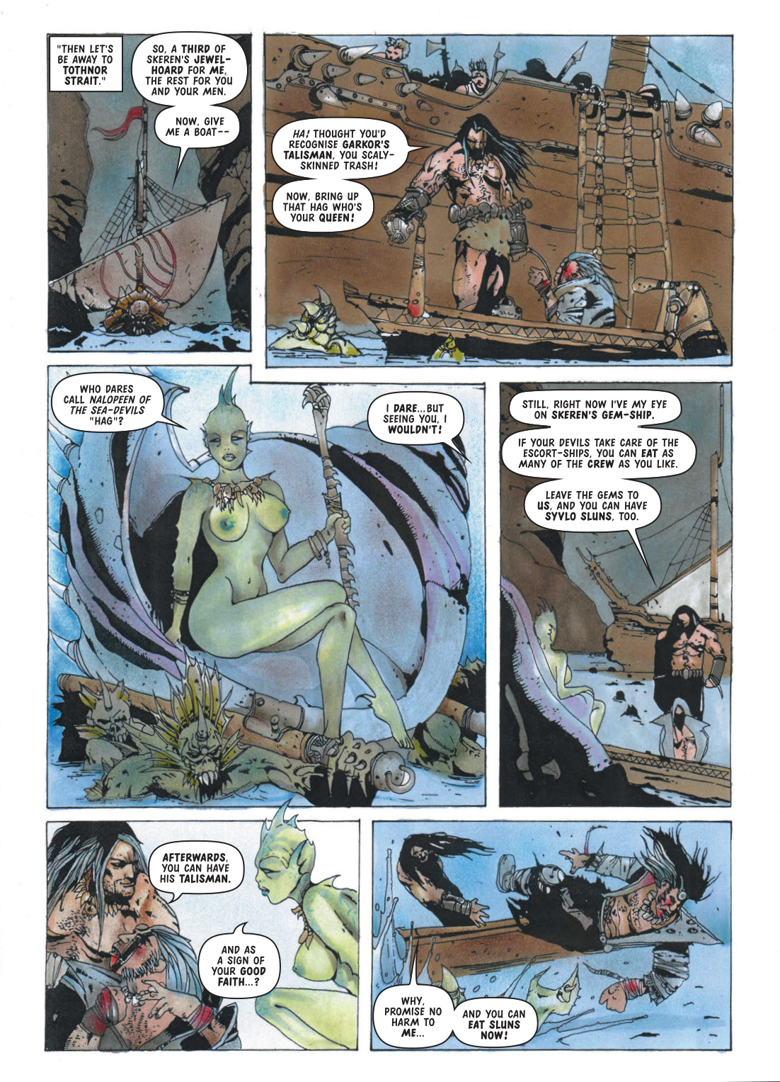 Read online Tales of Telguuth comic -  Issue # TPB - 126