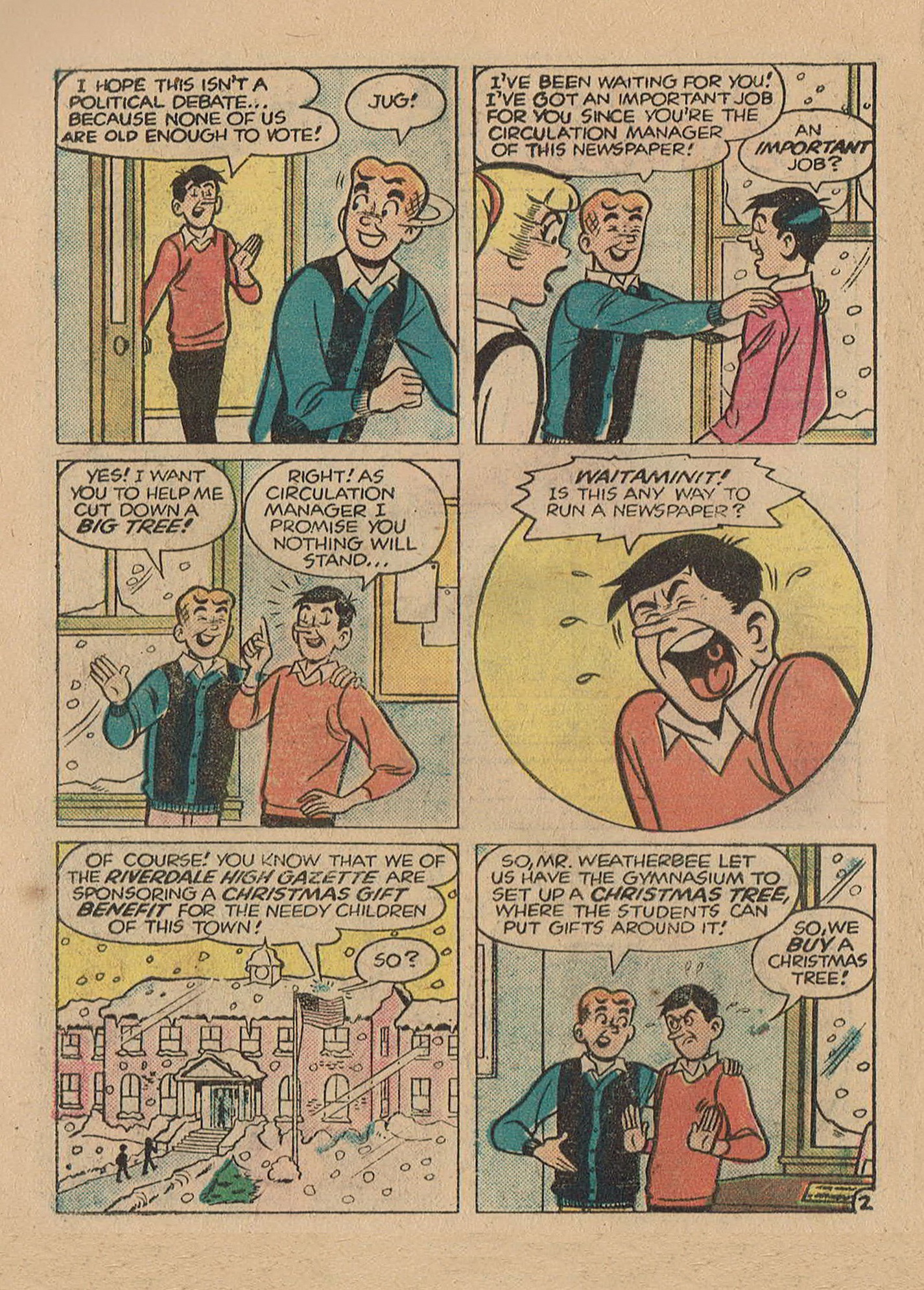 Read online Archie Digest Magazine comic -  Issue #22 - 22