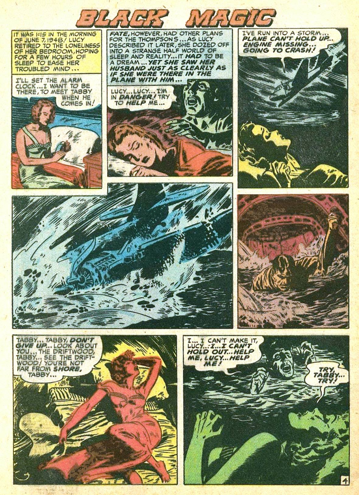 Read online Black Magic (1950) comic -  Issue #3 - 38
