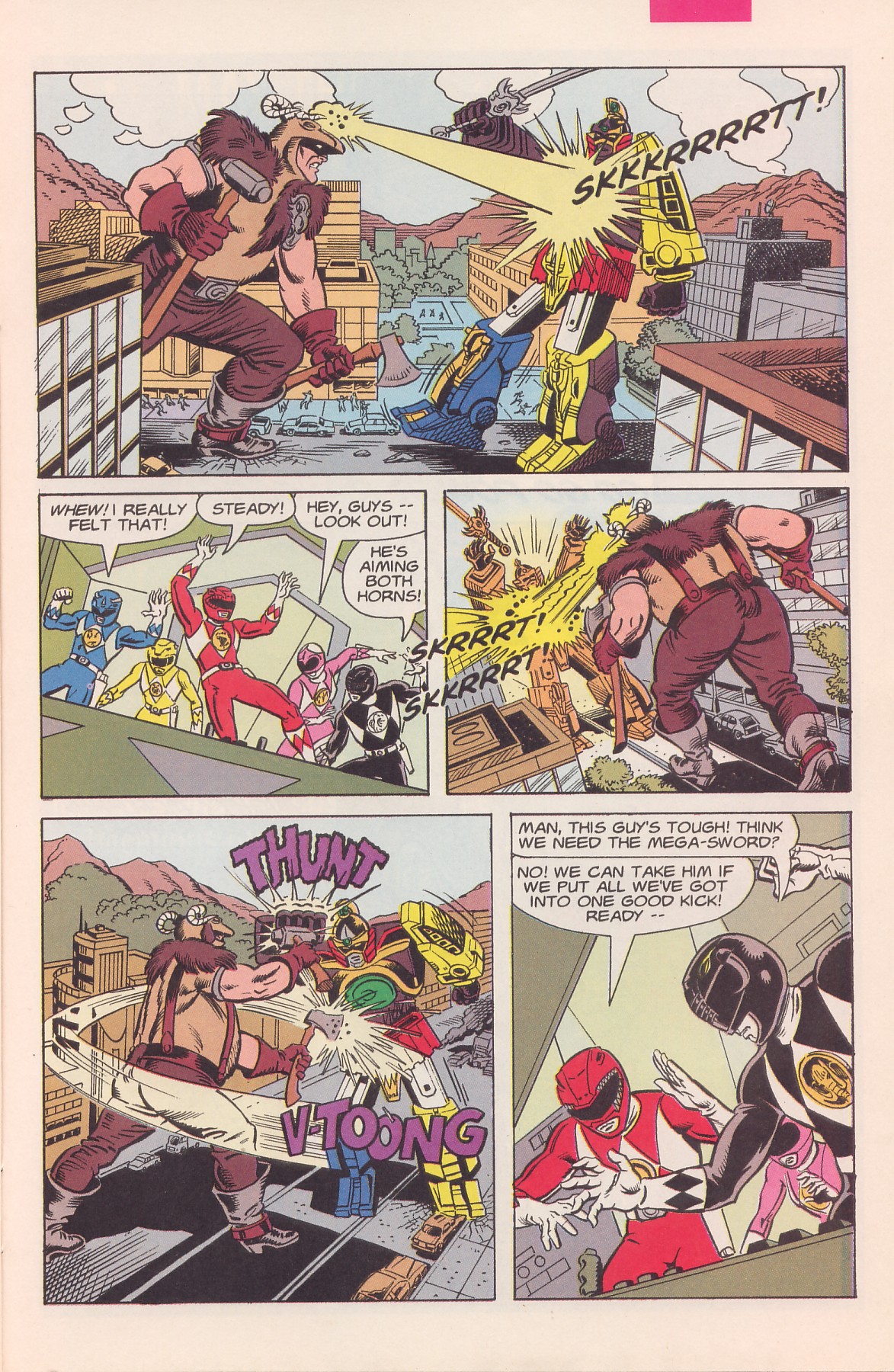 Read online Saban's Mighty Morphin Power Rangers (1994) comic -  Issue #2 - 25