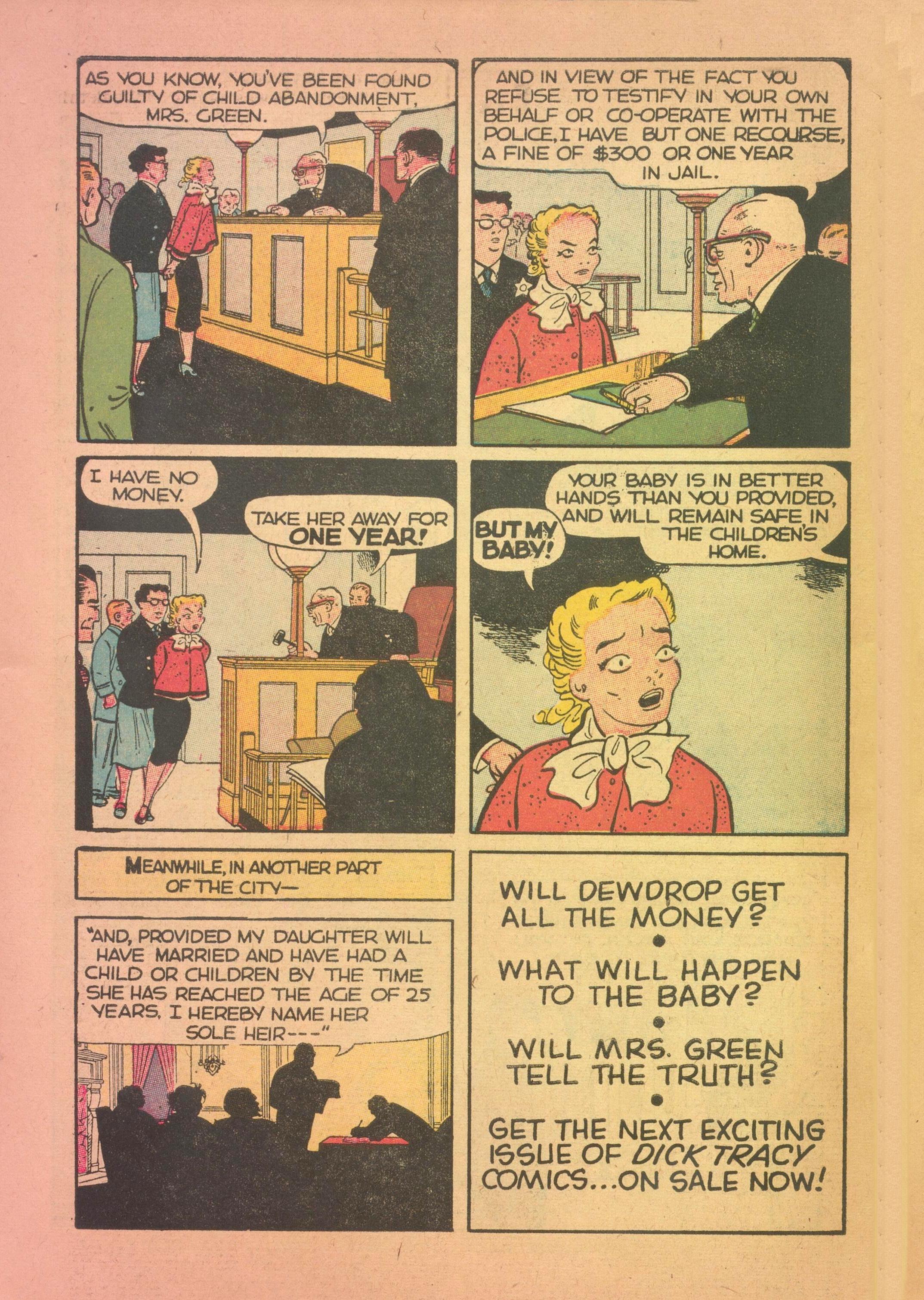 Read online Dick Tracy comic -  Issue #95 - 28