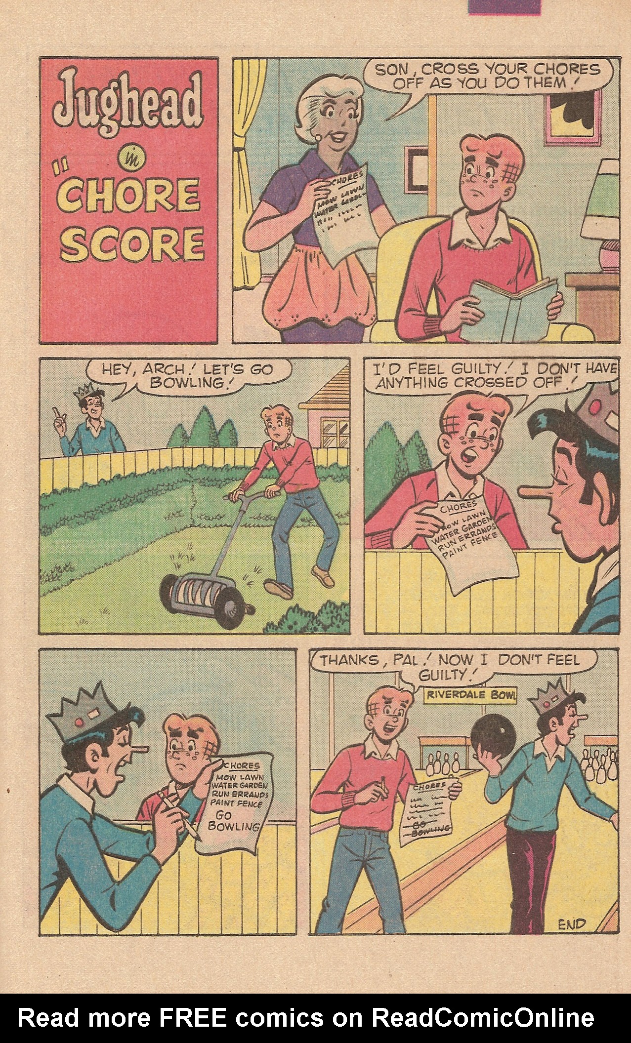 Read online Jughead's Jokes comic -  Issue #77 - 29