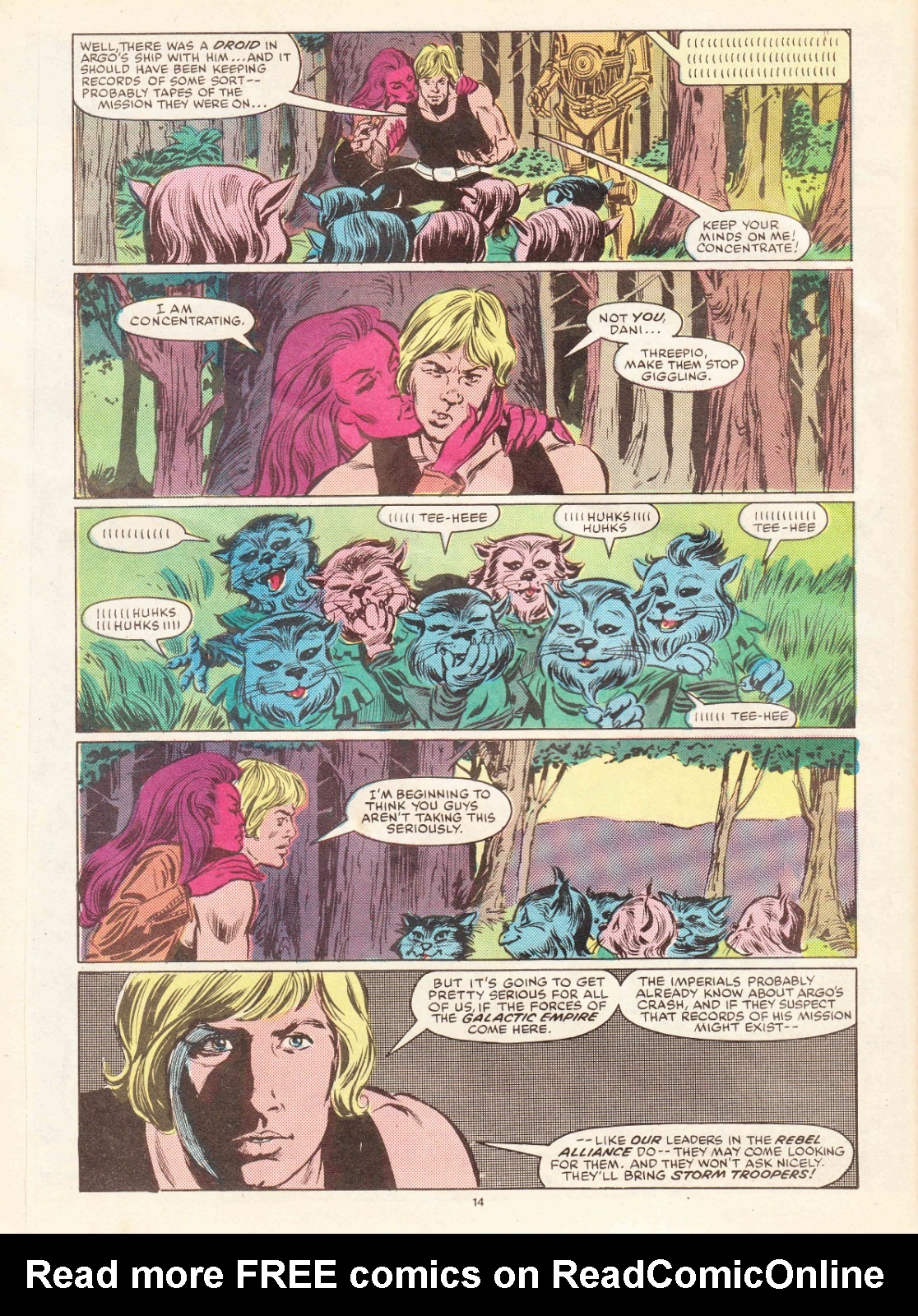 Read online Return of the Jedi comic -  Issue #4 - 14
