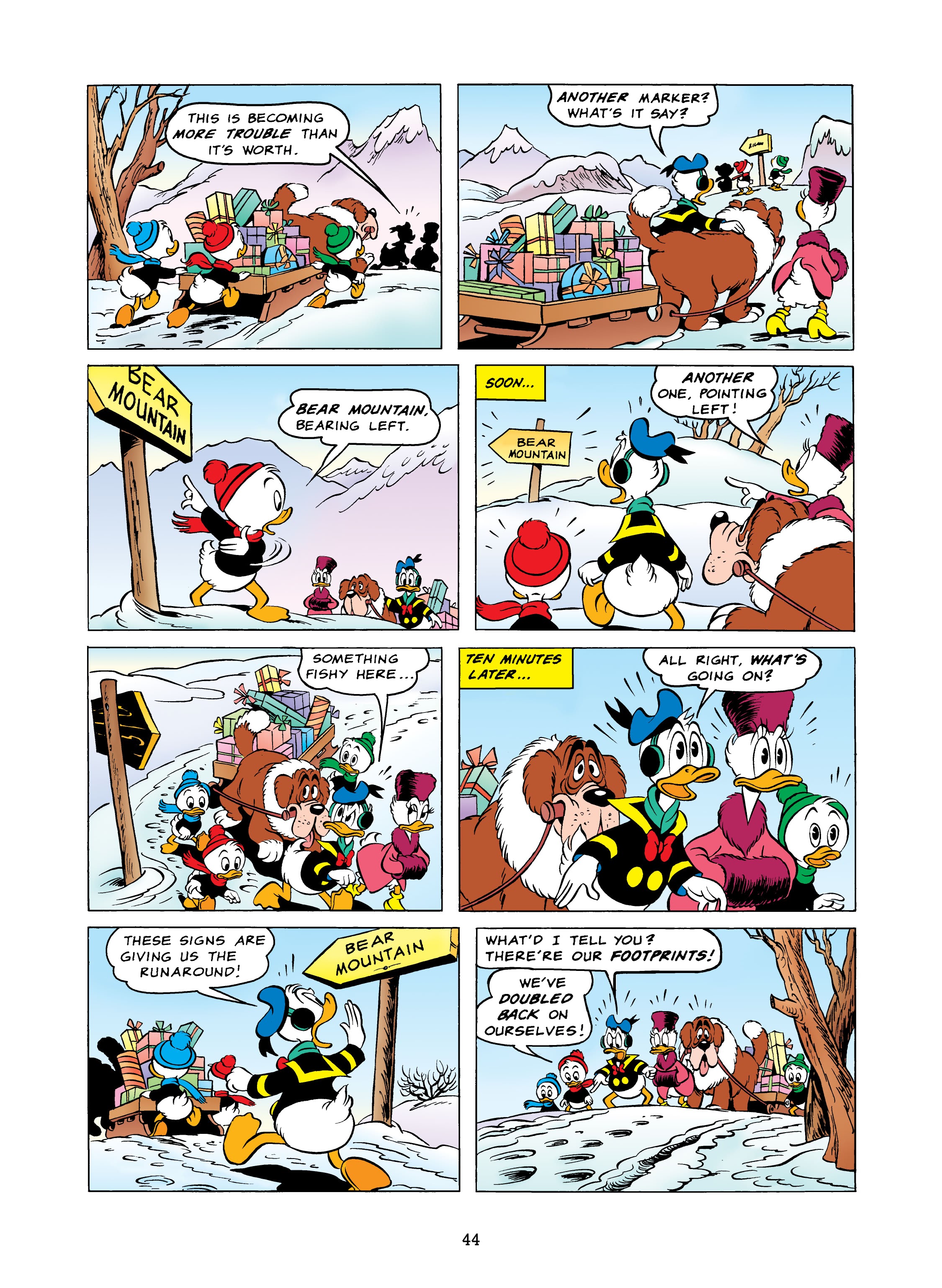 Read online Walt Disney's Uncle Scrooge & Donald Duck: Bear Mountain Tales comic -  Issue # TPB (Part 1) - 44