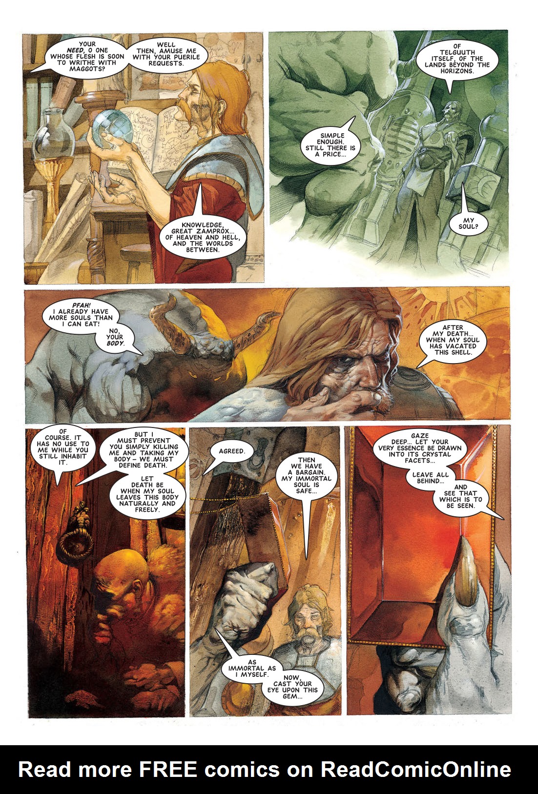 Read online Tales of Telguuth comic -  Issue # TPB - 8