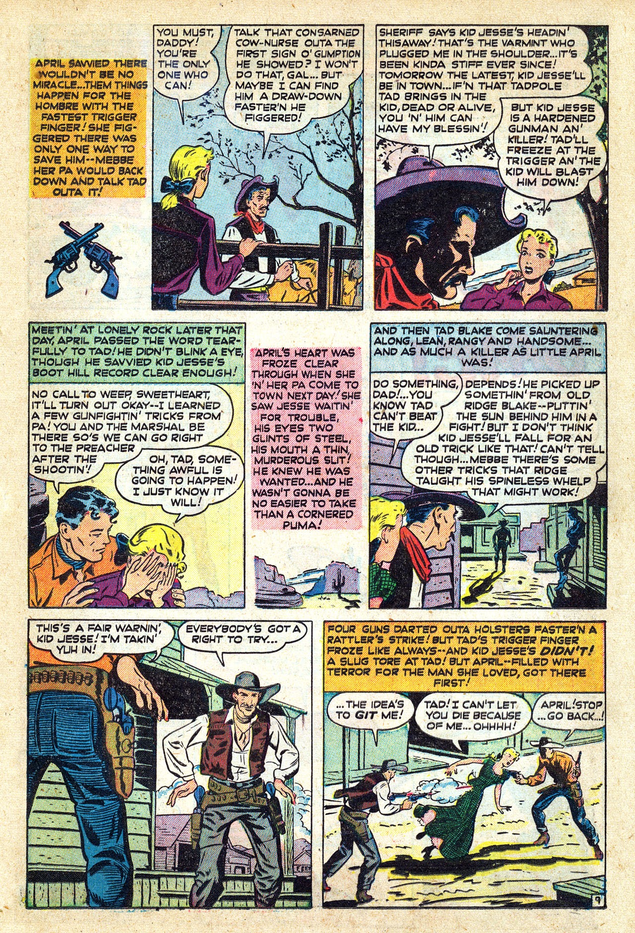 Read online Western Life Romances comic -  Issue #2 - 11