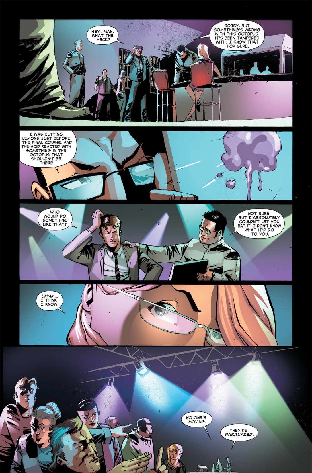 Read online Spider-Man: A Meal to Die For comic -  Issue # Full - 8