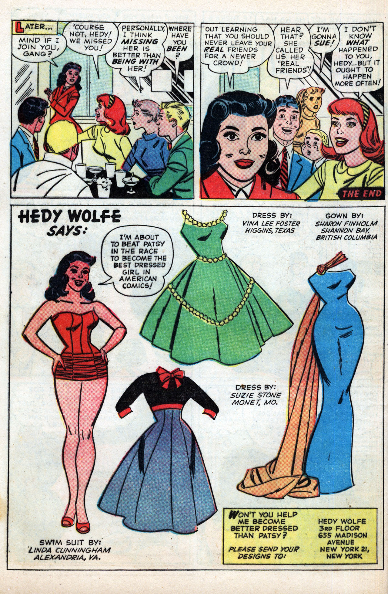 Read online Patsy and Hedy comic -  Issue #58 - 32