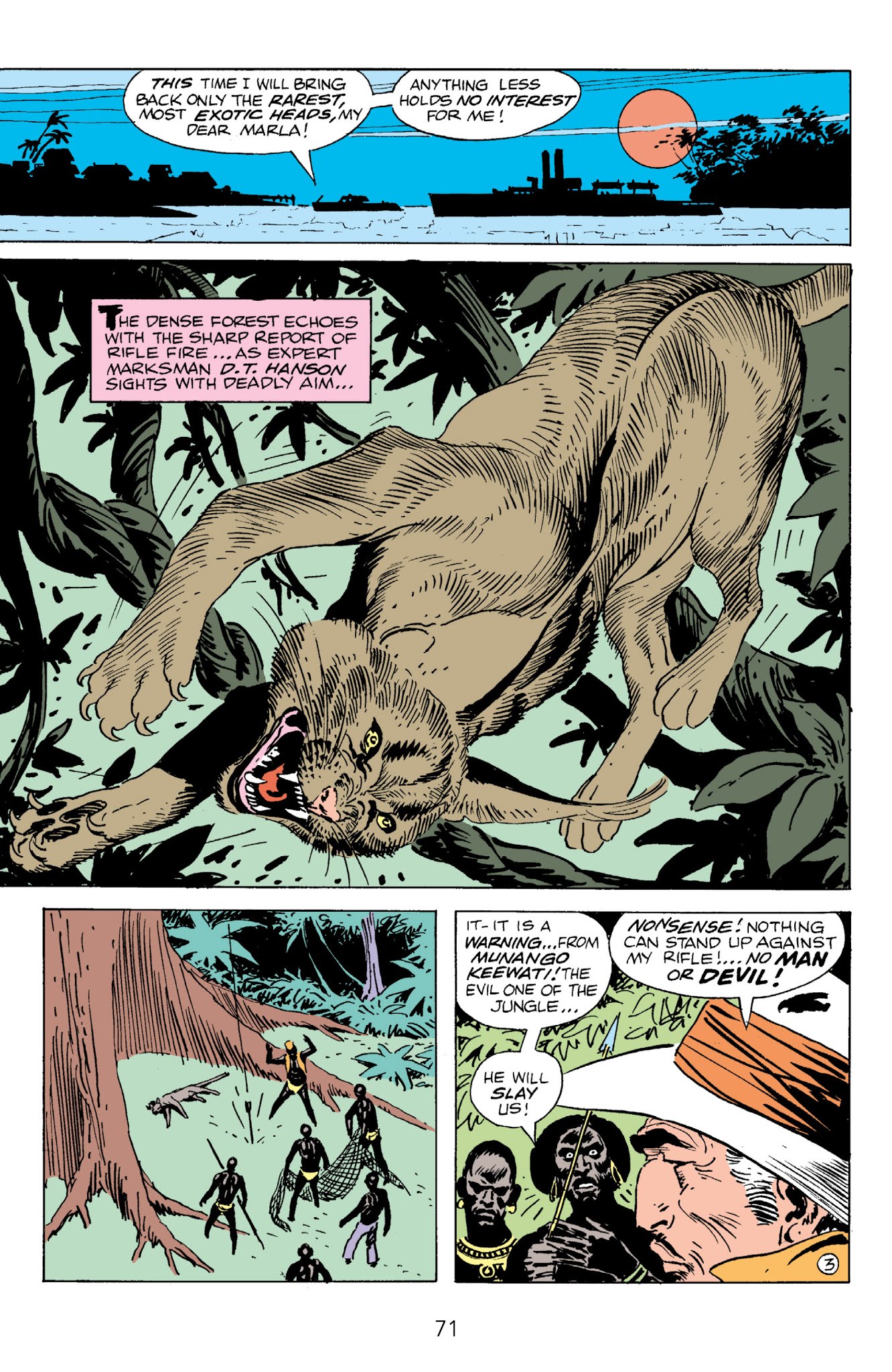 Read online Edgar Rice Burroughs' Tarzan The Joe Kubert Years comic -  Issue # TPB 2 (Part 1) - 71