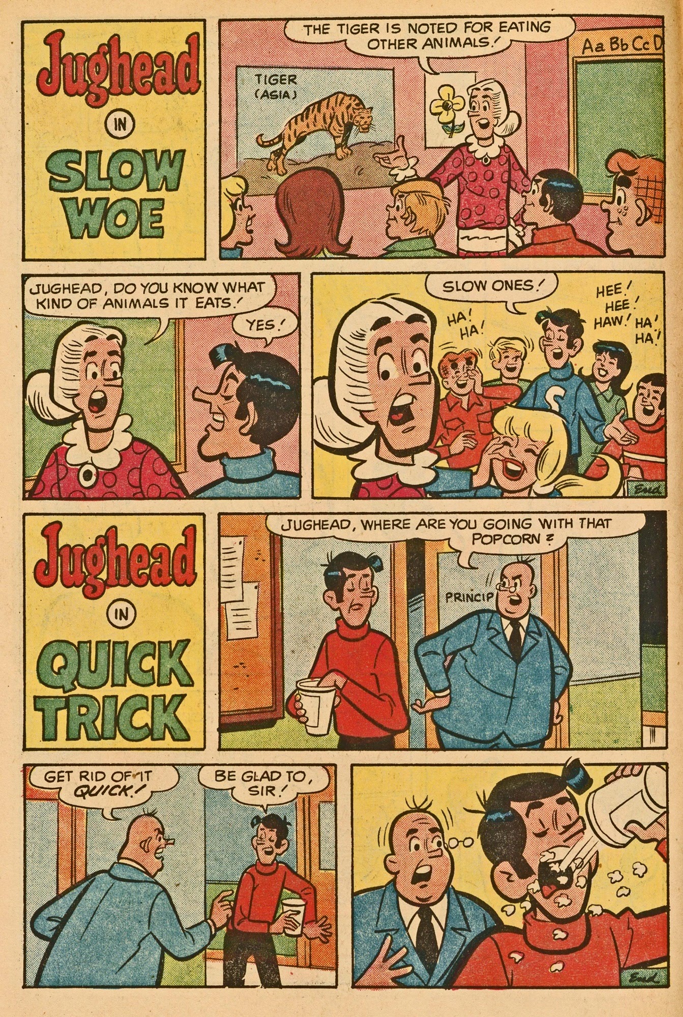 Read online Jughead's Jokes comic -  Issue #28 - 6