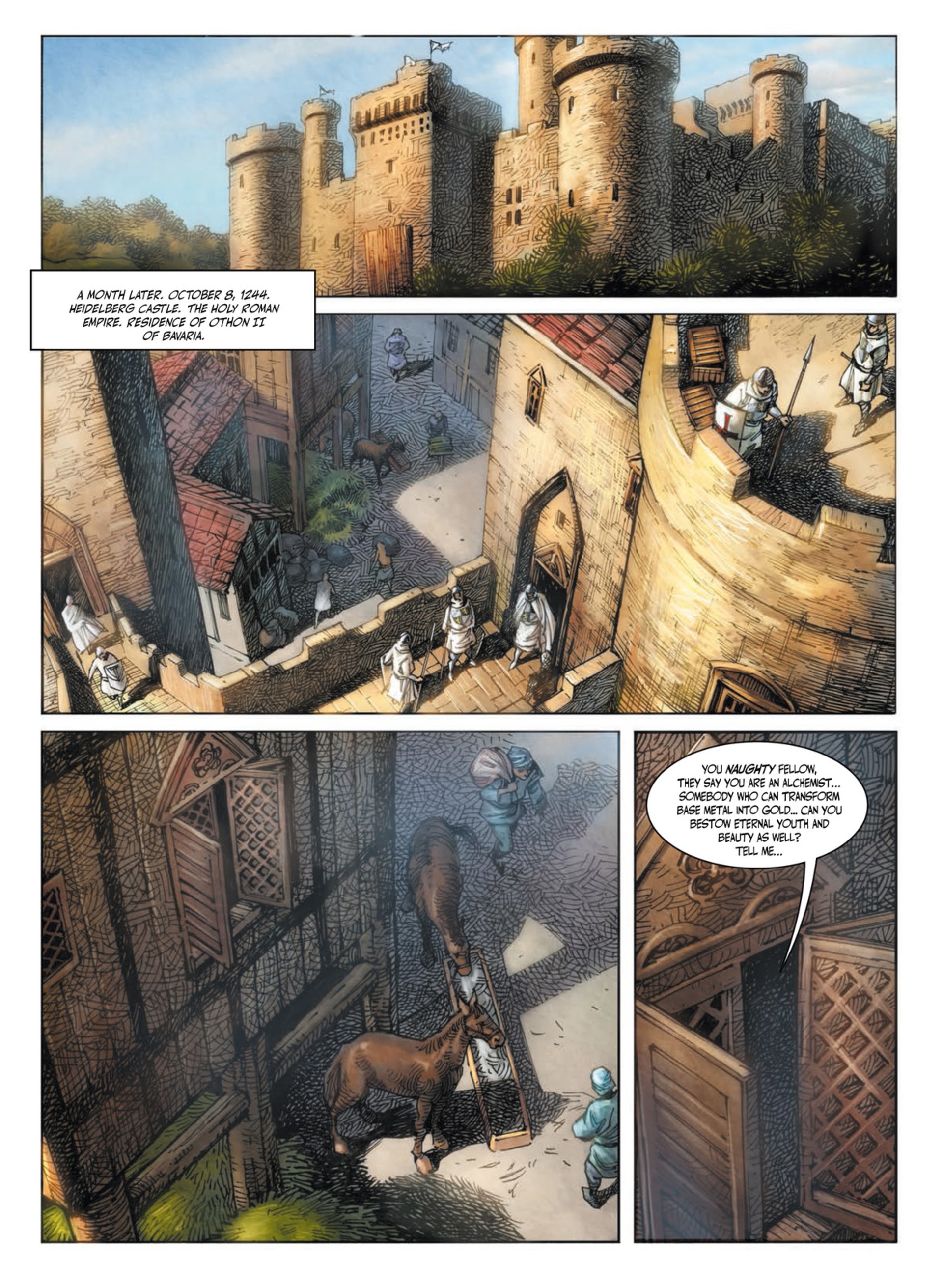 Read online Crusades comic -  Issue #1 - 51