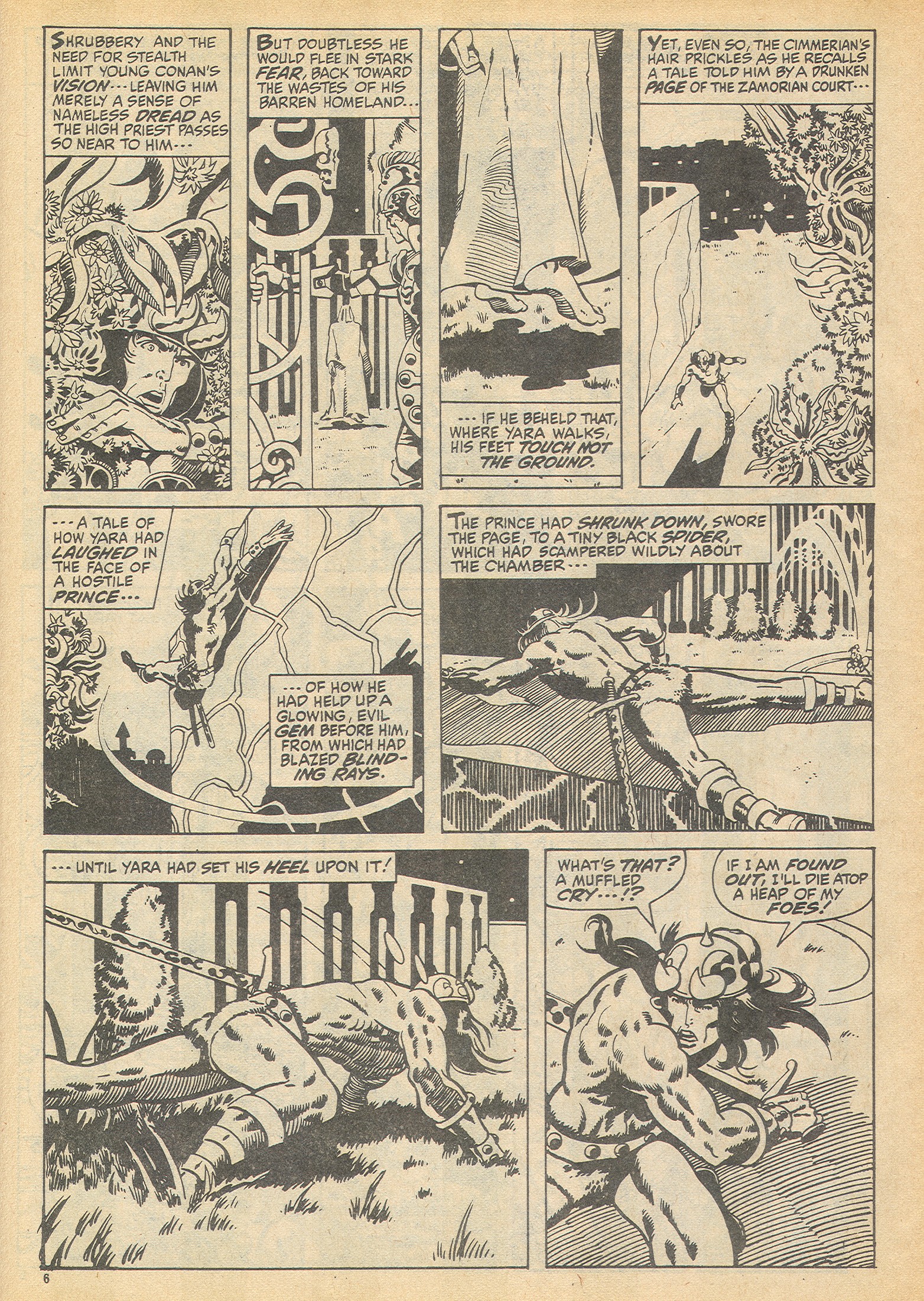 Read online The Savage Sword of Conan (1975) comic -  Issue #4 - 6