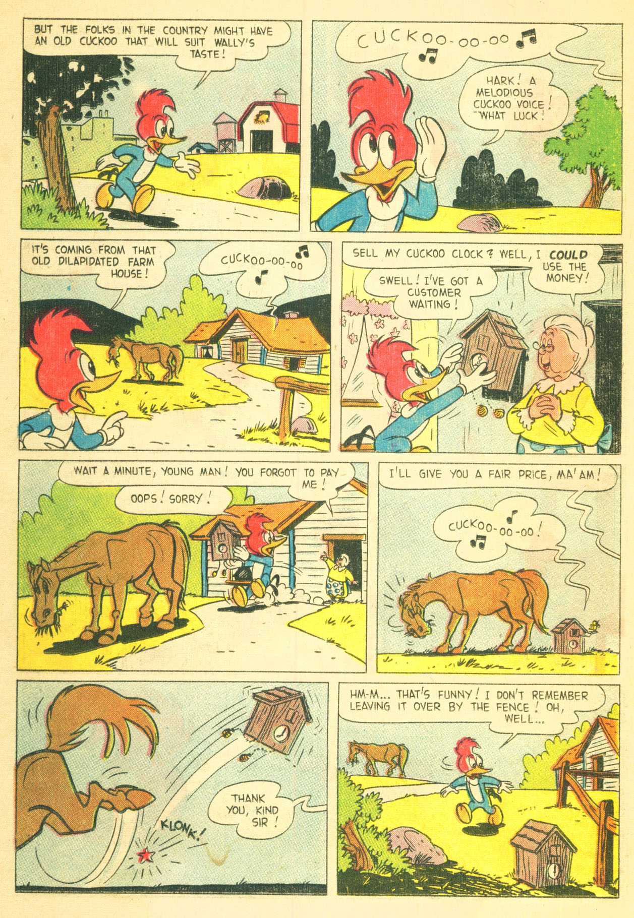 Read online Walter Lantz Woody Woodpecker (1952) comic -  Issue #35 - 26