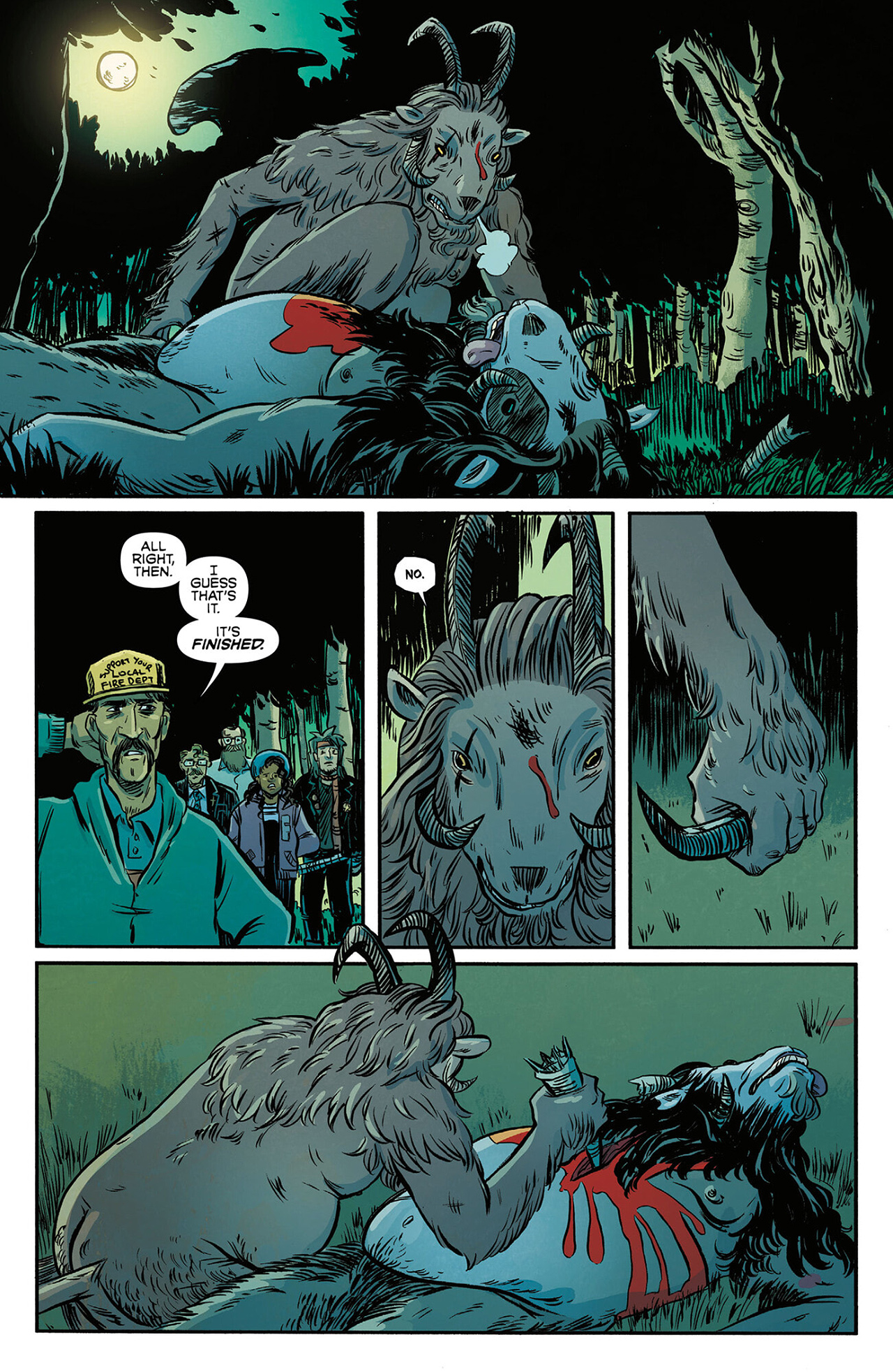 Read online Door to Door, Night by Night comic -  Issue #7 - 22