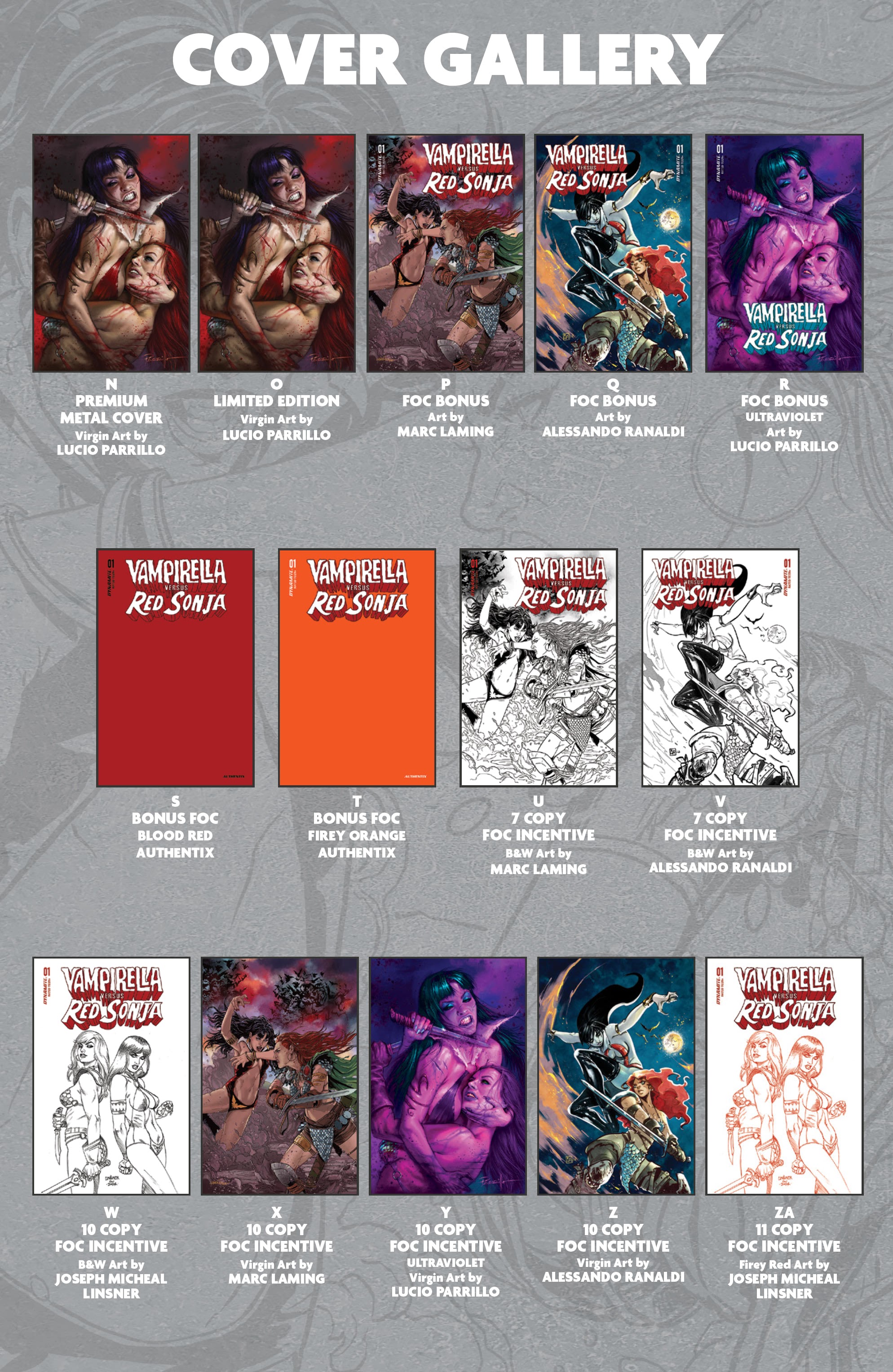 Read online Vampirella Vs. Red Sonja comic -  Issue #1 - 33