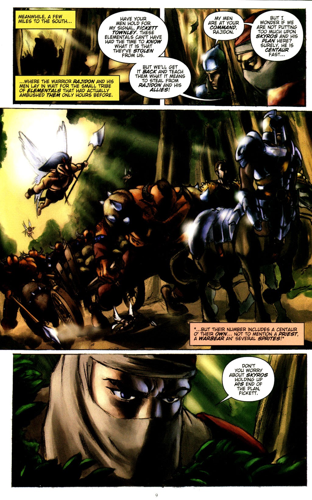 Read online Mage Knight: Stolen Destiny comic -  Issue #3 - 11