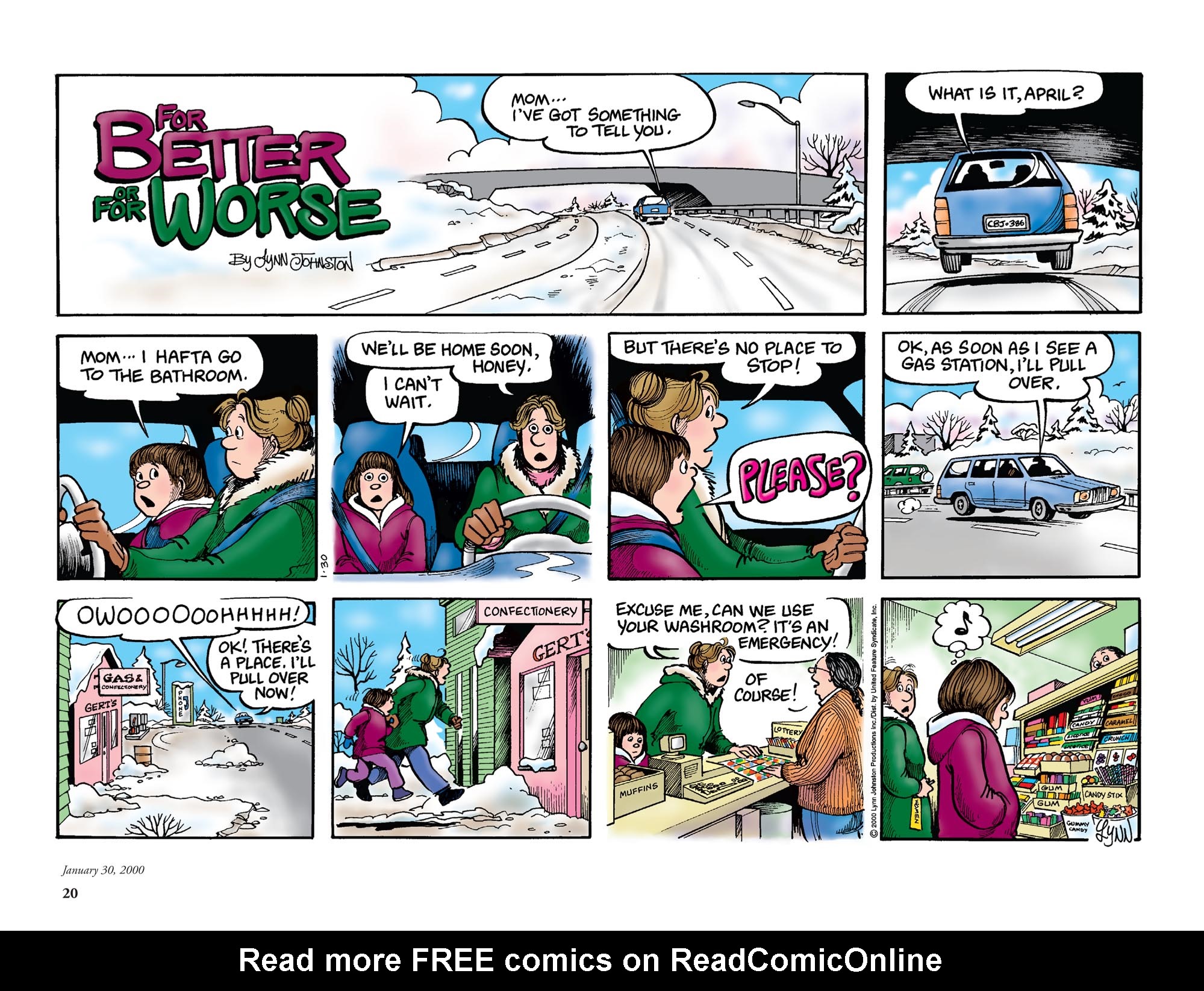 Read online For Better Or For Worse: The Complete Library comic -  Issue # TPB 7 (Part 1) - 22