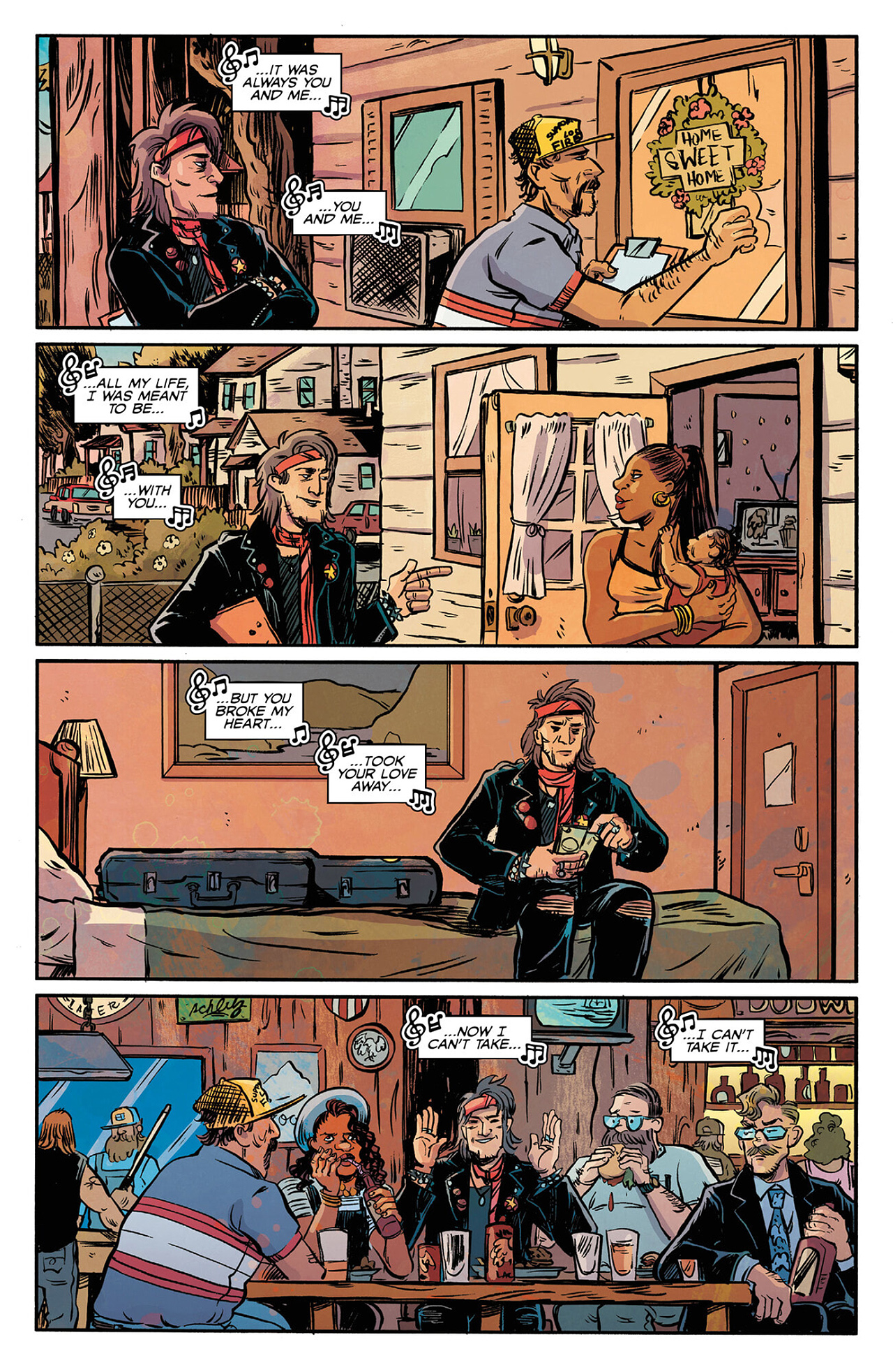 Read online Door to Door, Night by Night comic -  Issue #7 - 6