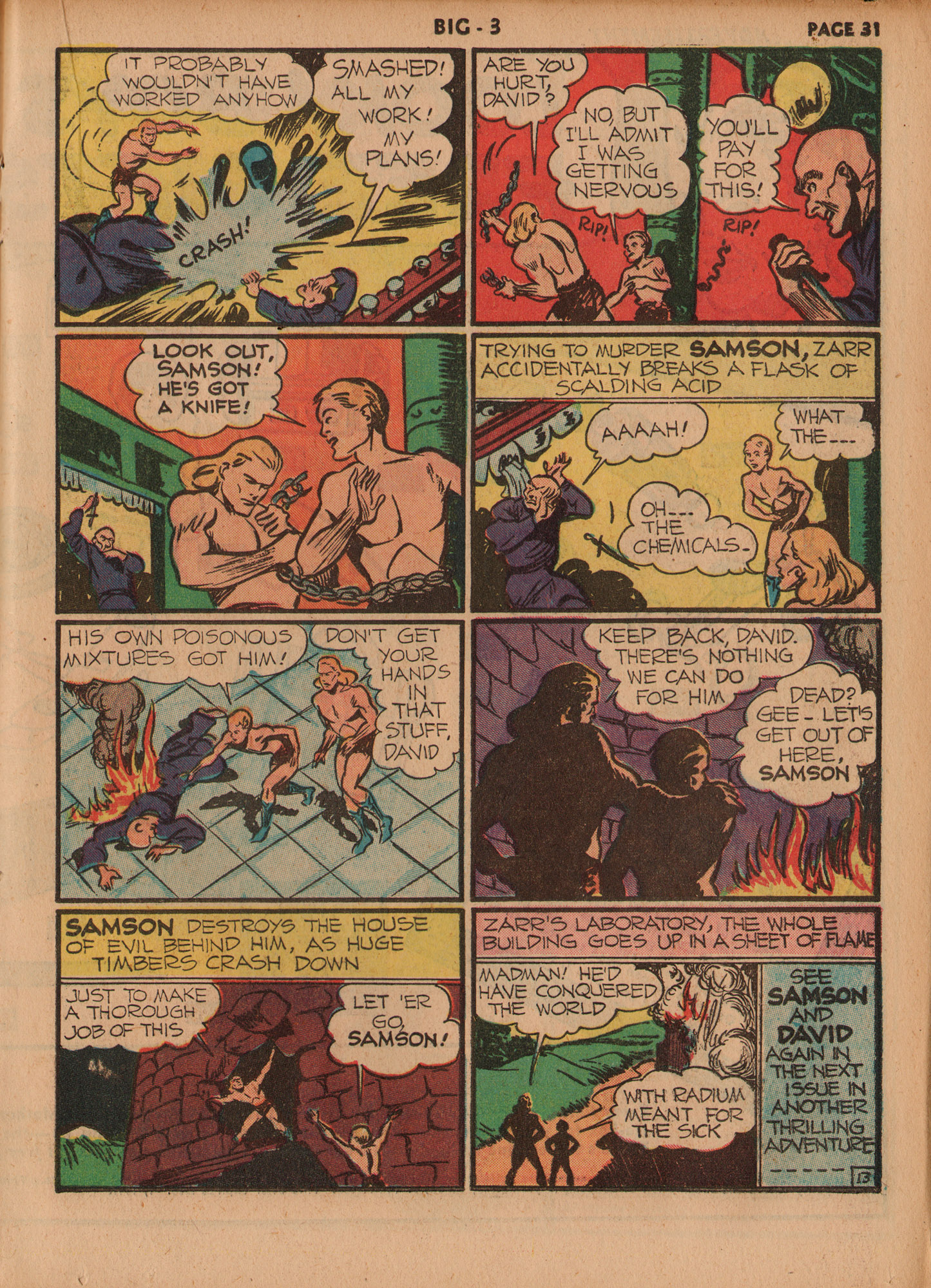 Read online Big 3 comic -  Issue #3 - 34