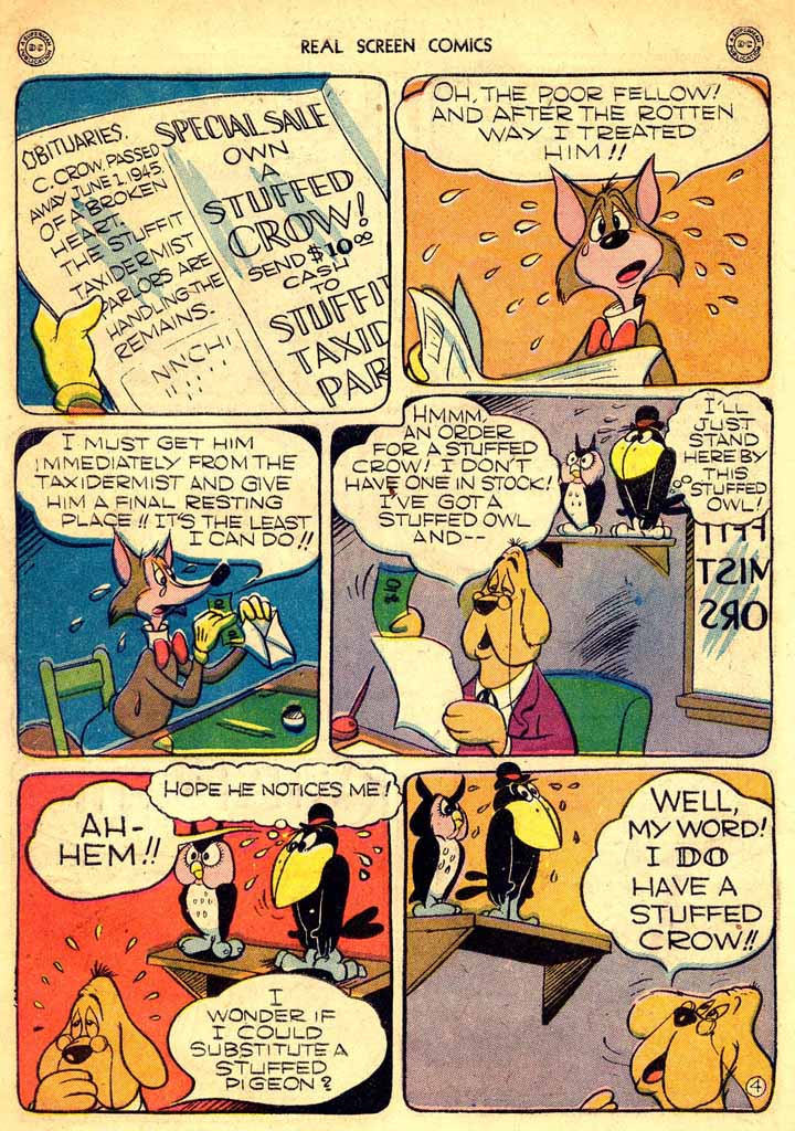 Read online Real Screen Comics comic -  Issue #6 - 6