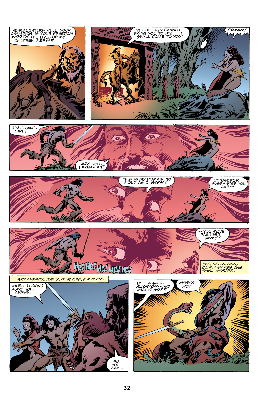 Read online The Chronicles of Conan comic -  Issue # TPB 18 (Part 1) - 33