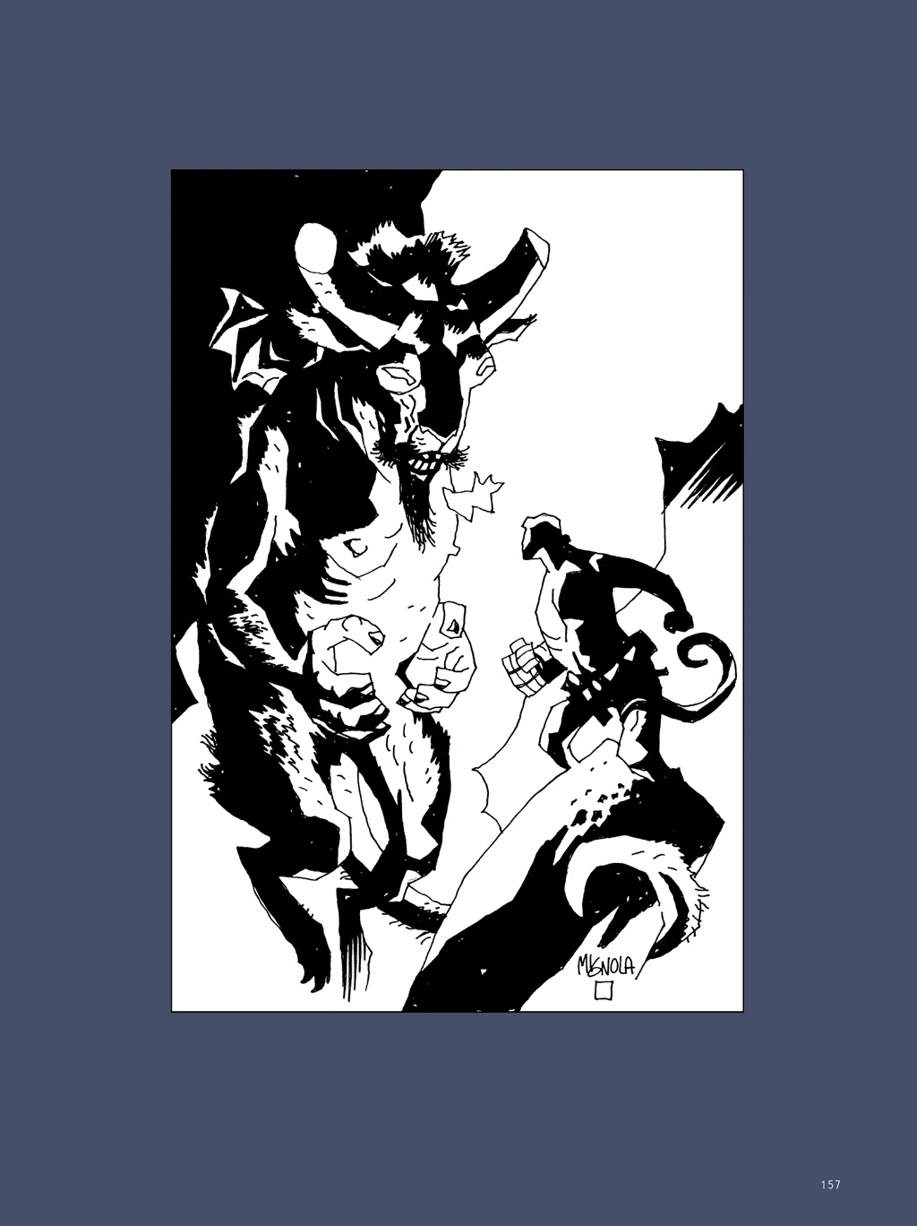 Read online The Art of Hellboy comic -  Issue # TPB - 158