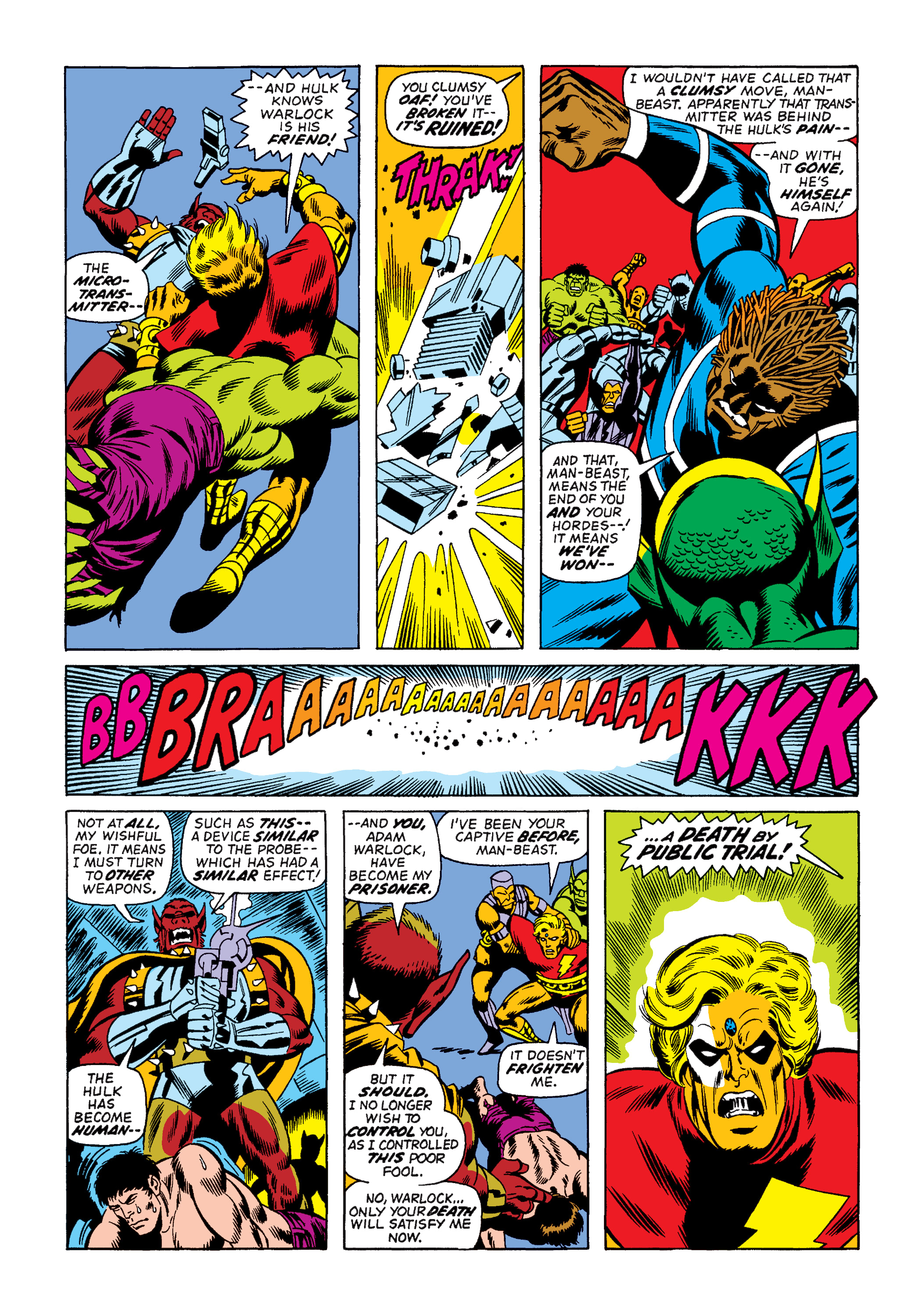 Read online Marvel Masterworks: Warlock comic -  Issue # TPB 1 (Part 3) - 55