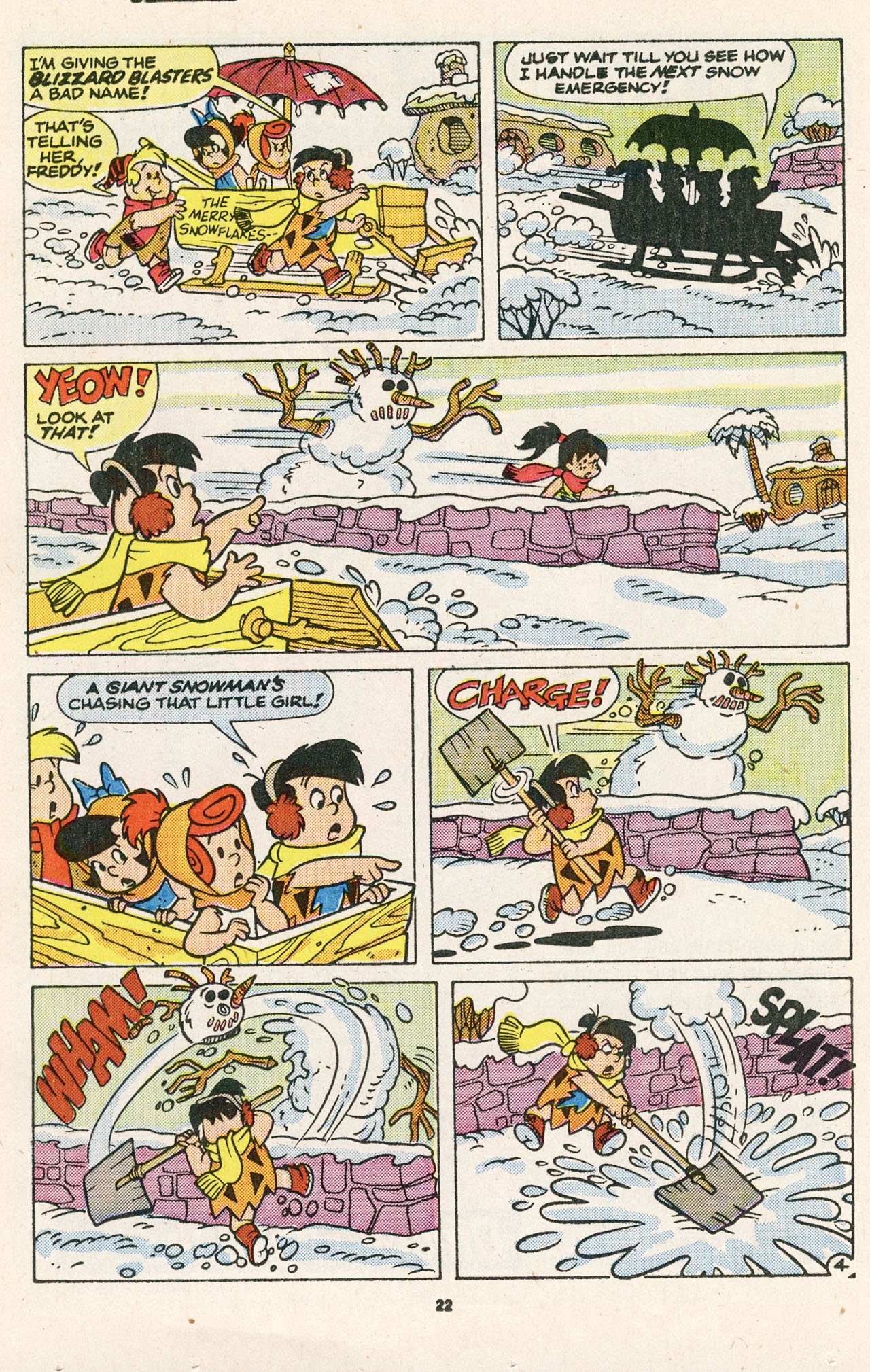 Read online The Flintstone Kids comic -  Issue #11 - 24