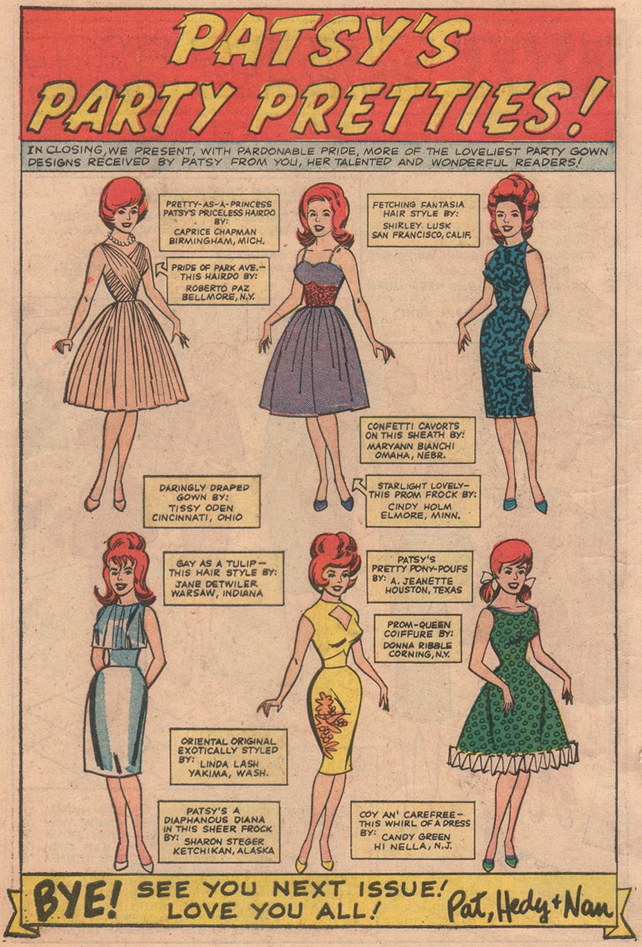 Read online Patsy Walker's Fashion Parade comic -  Issue # Full - 66