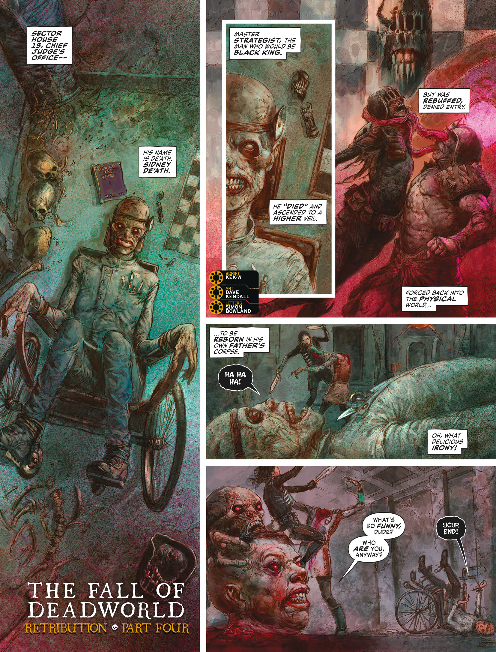 Read online 2000 AD comic -  Issue #2355 - 21