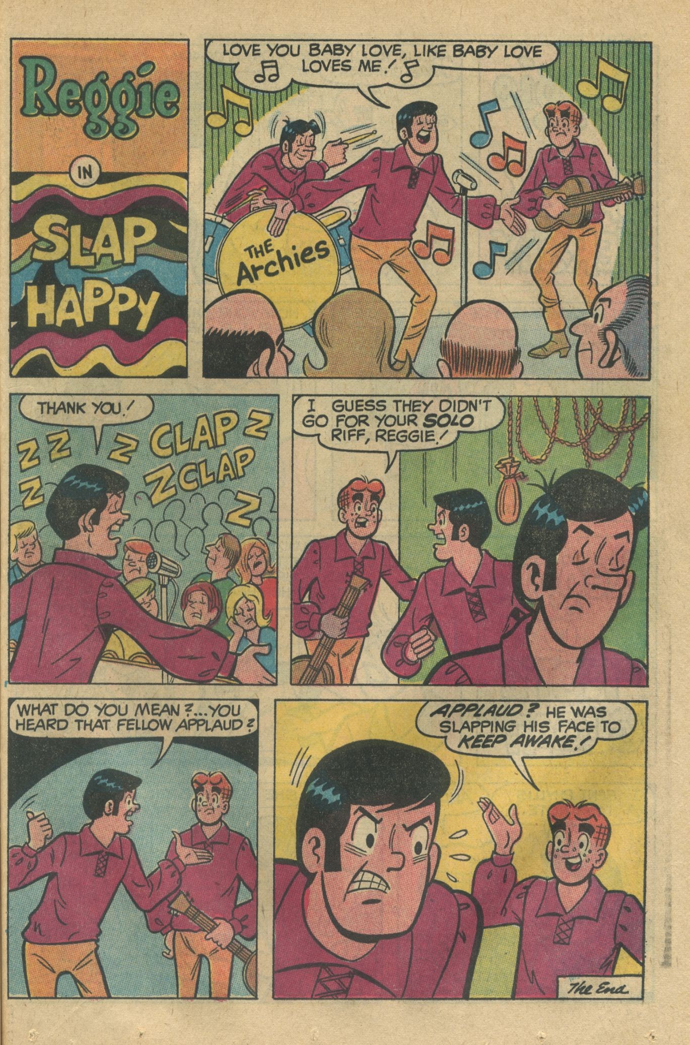 Read online Reggie's Wise Guy Jokes comic -  Issue #10 - 43