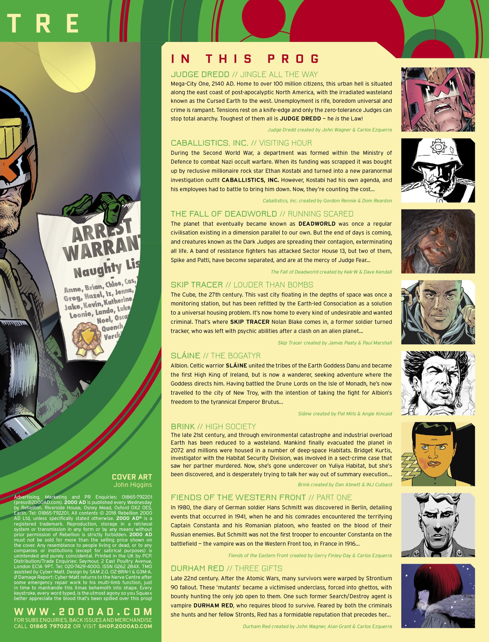 Read online 2000 AD comic -  Issue #2111 - 3