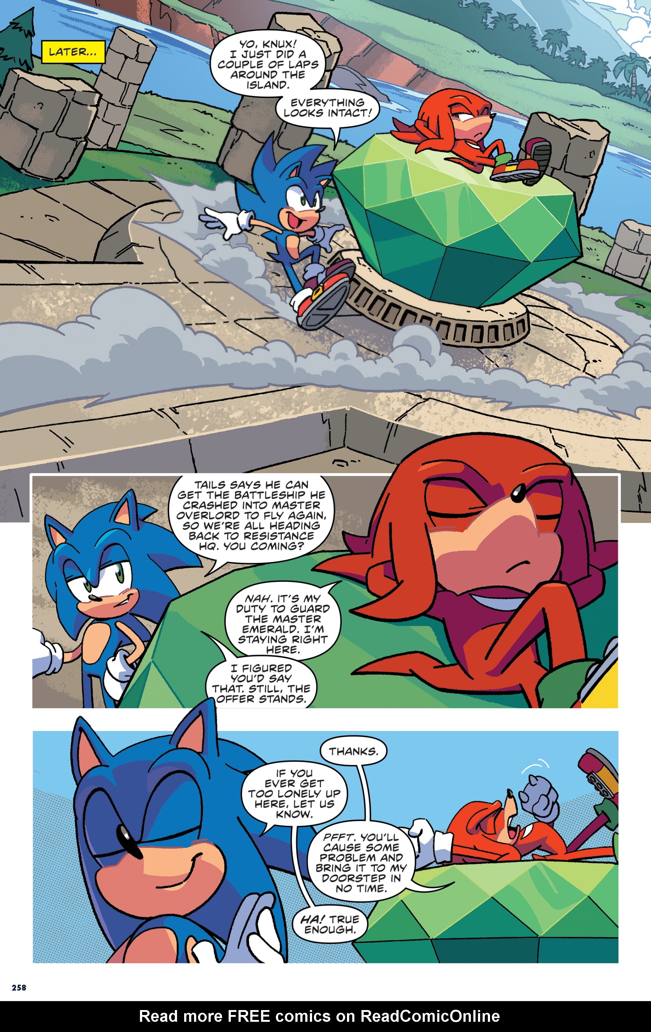 Read online Sonic the Hedgehog (2018) comic -  Issue # _The IDW Collection 1 (Part 3) - 44