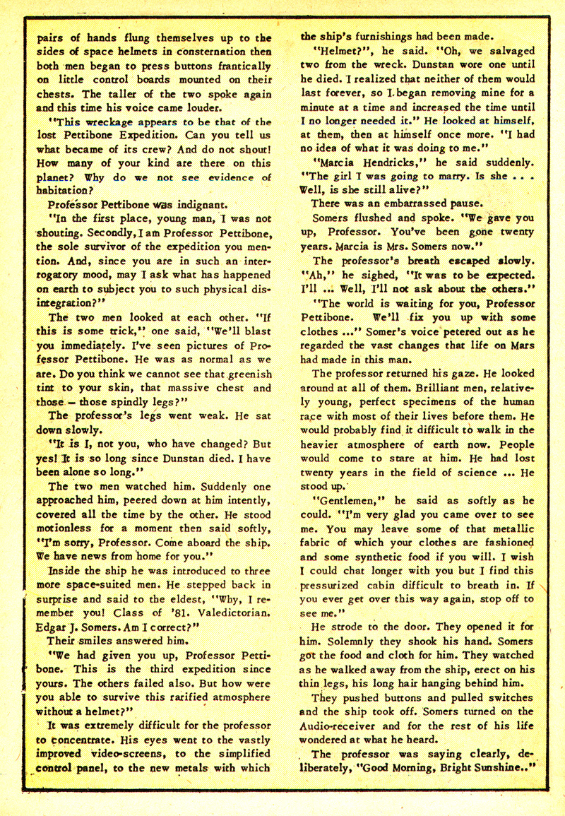 Read online Space Detective comic -  Issue #3 - 23