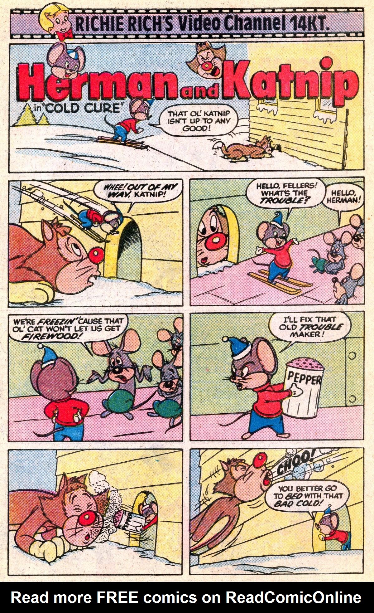 Read online Harvey Hits Comics comic -  Issue #3 - 10