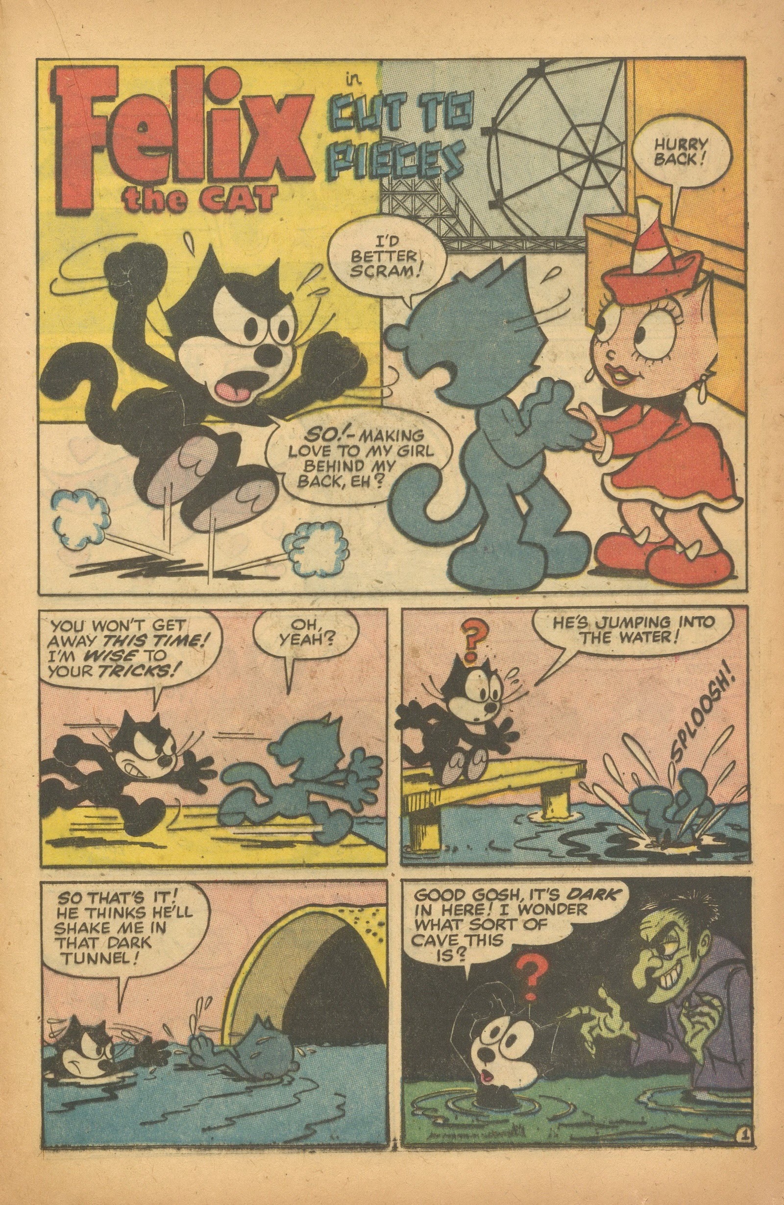 Read online Felix the Cat (1955) comic -  Issue #68 - 21