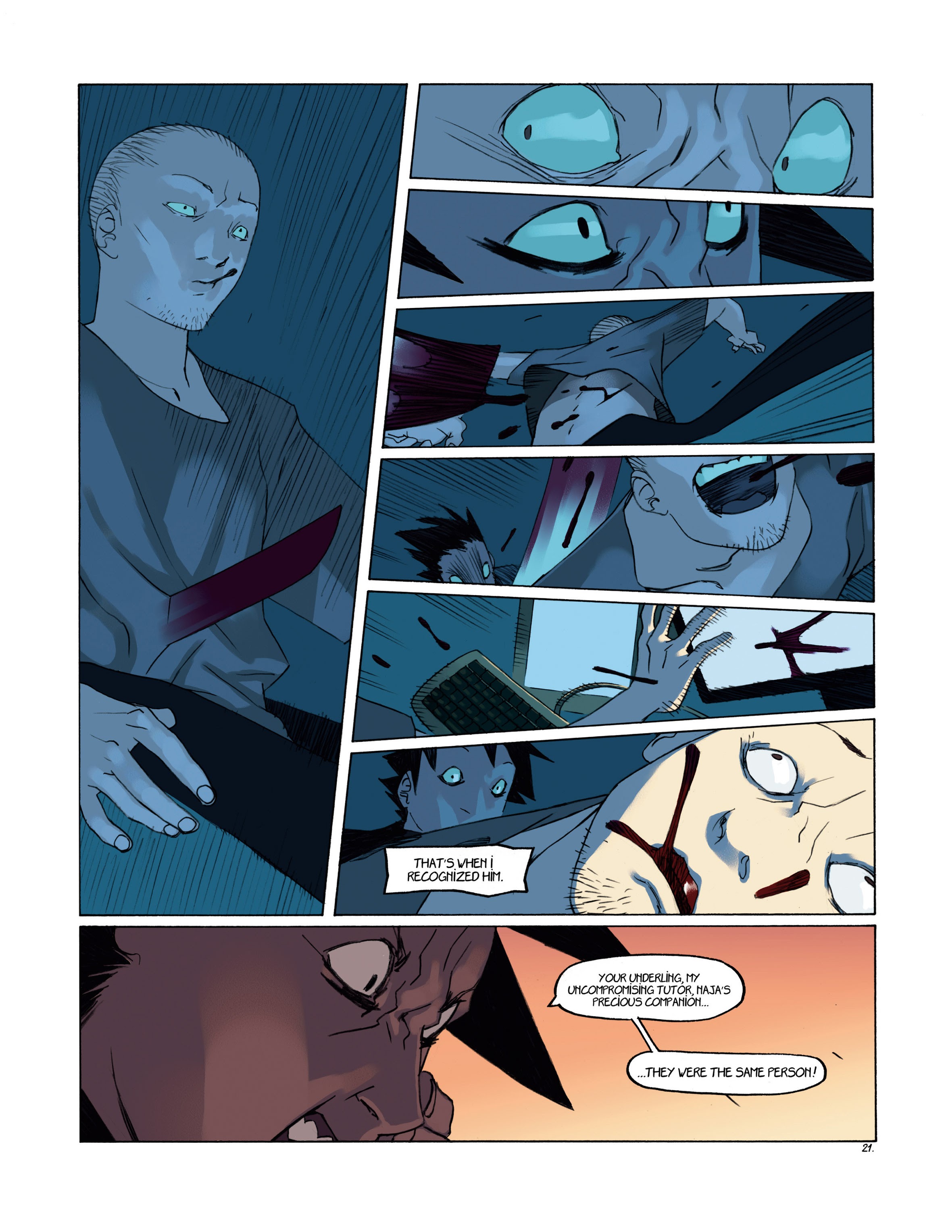 Read online Naja comic -  Issue #9 - 23