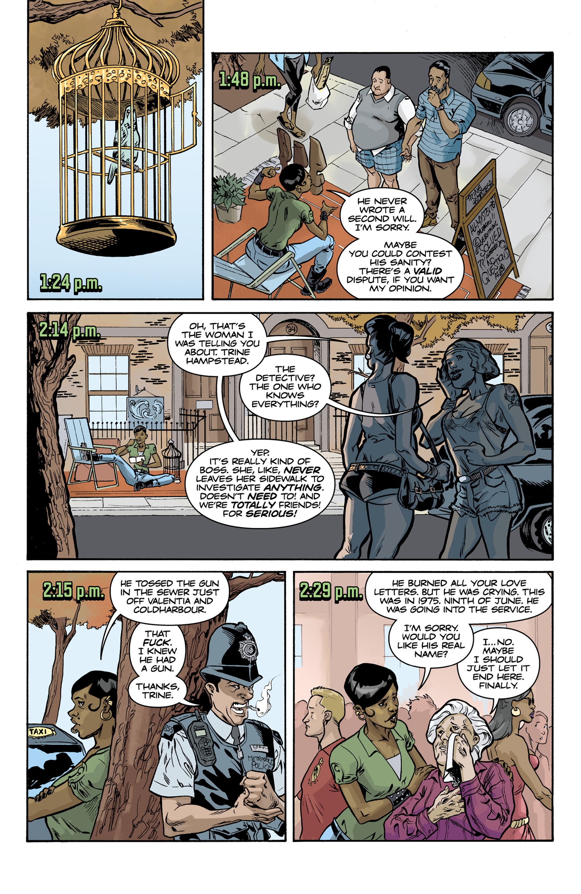 Read online Mystery Girl comic -  Issue #1 - 7