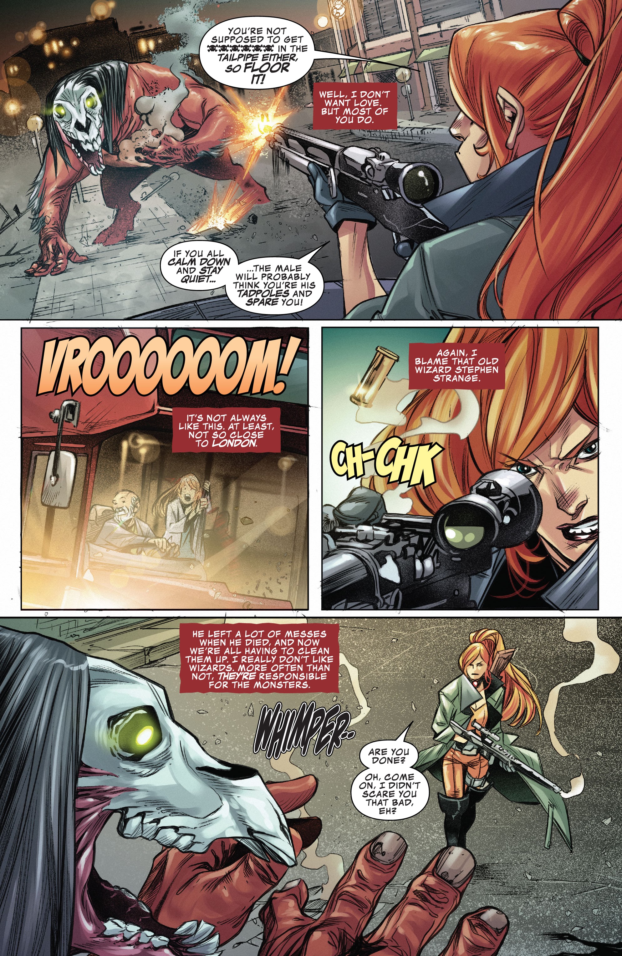 Read online Death of Doctor Strange: One-Shots comic -  Issue # Bloodstone - 5
