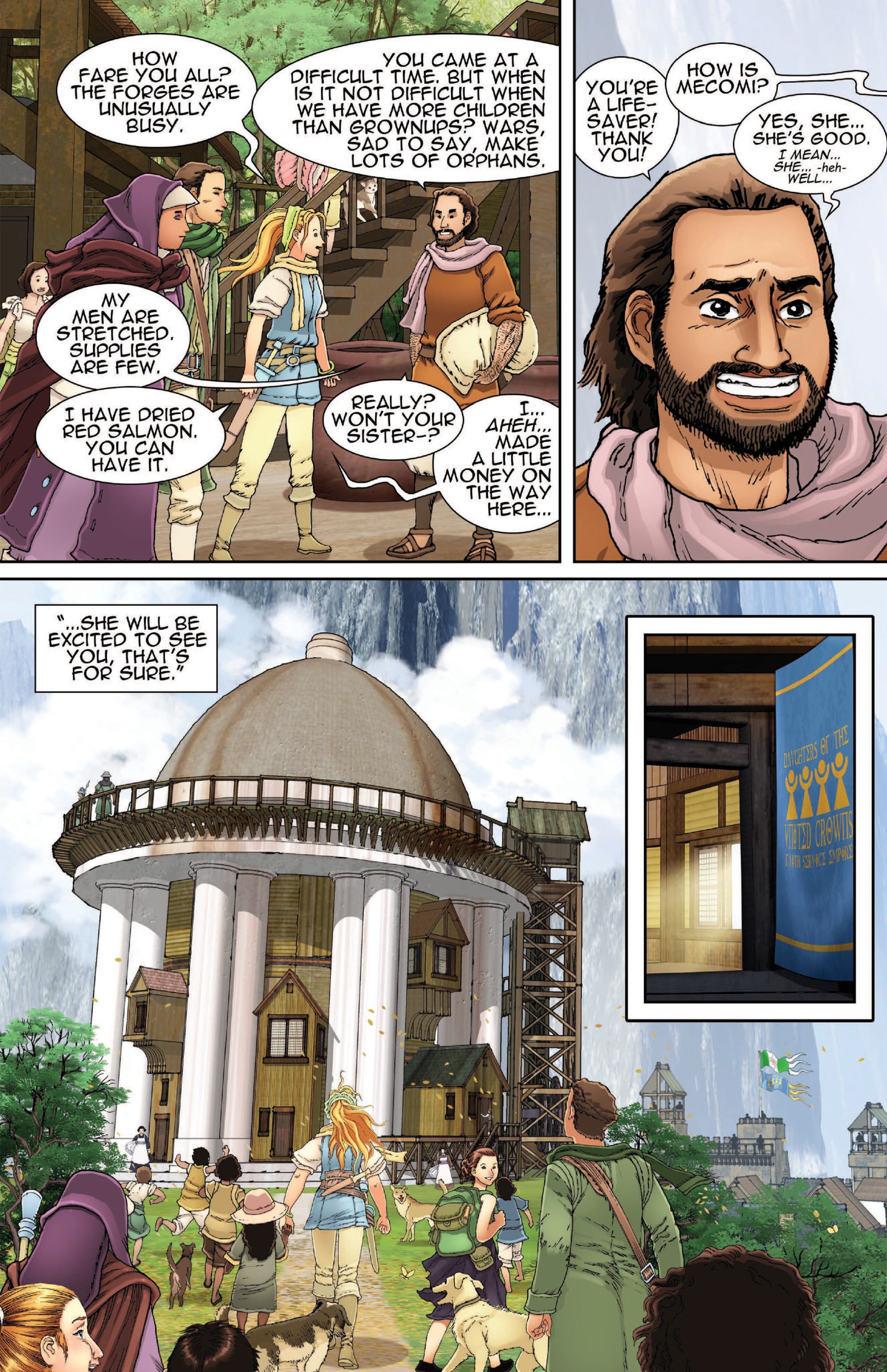 Read online Fantasy Comics comic -  Issue #4 - 7