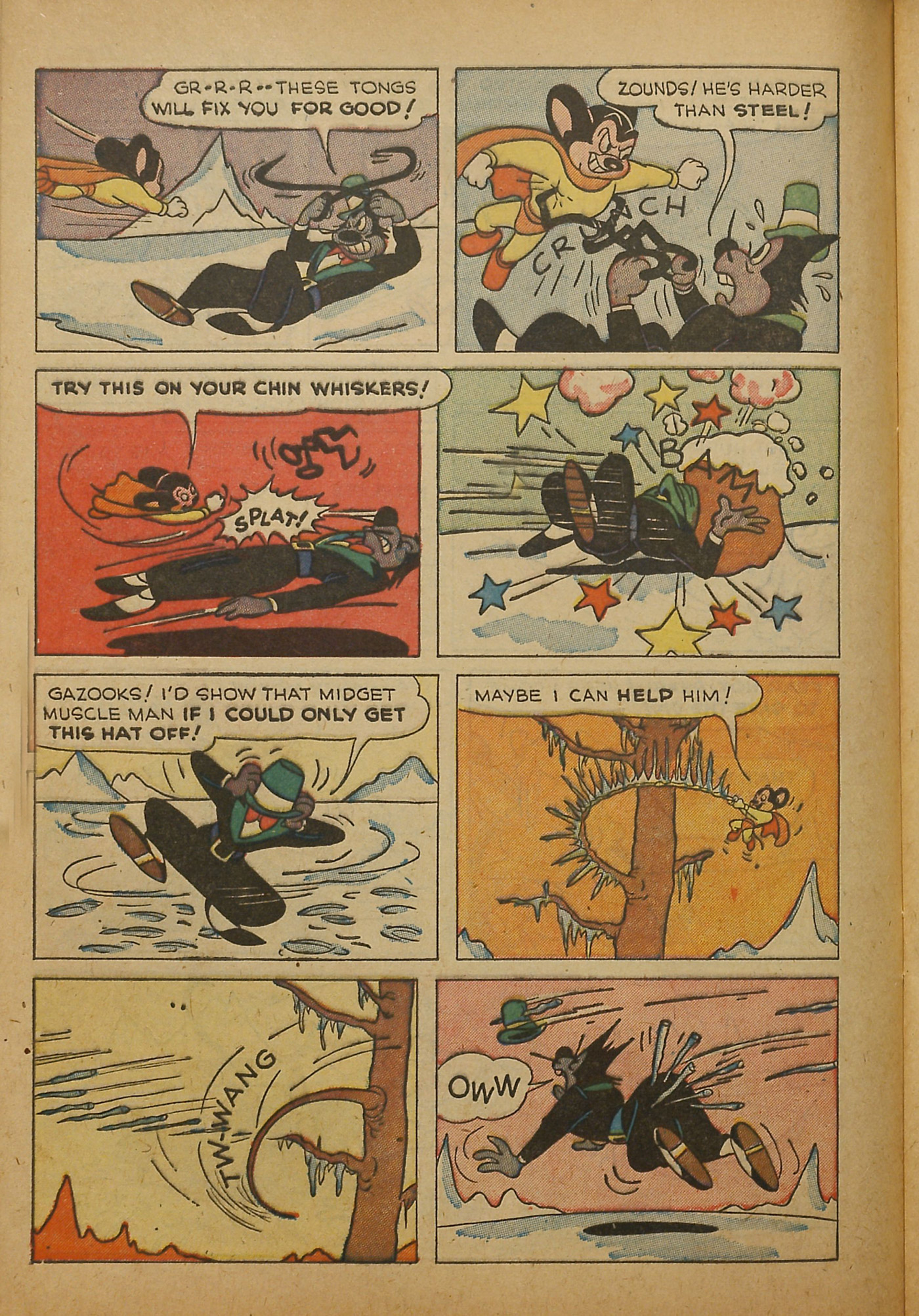 Read online Paul Terry's Mighty Mouse Comics comic -  Issue #40 - 40