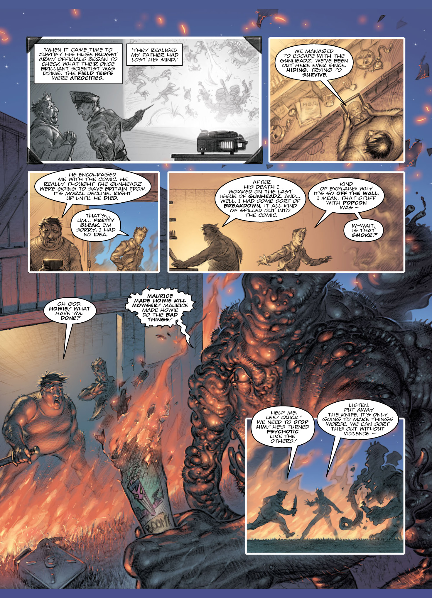 Read online Judge Dredd Megazine (Vol. 5) comic -  Issue #371 - 130