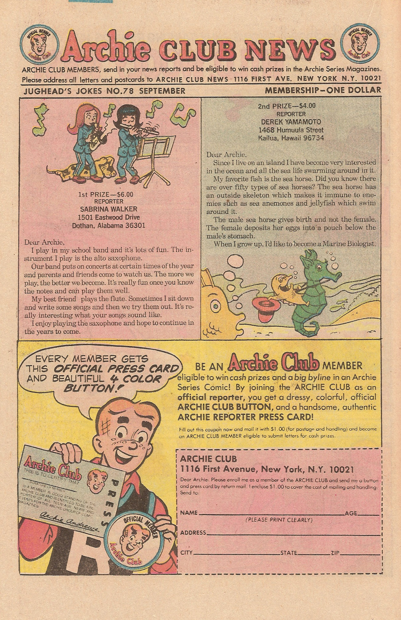 Read online Jughead's Jokes comic -  Issue #78 - 18