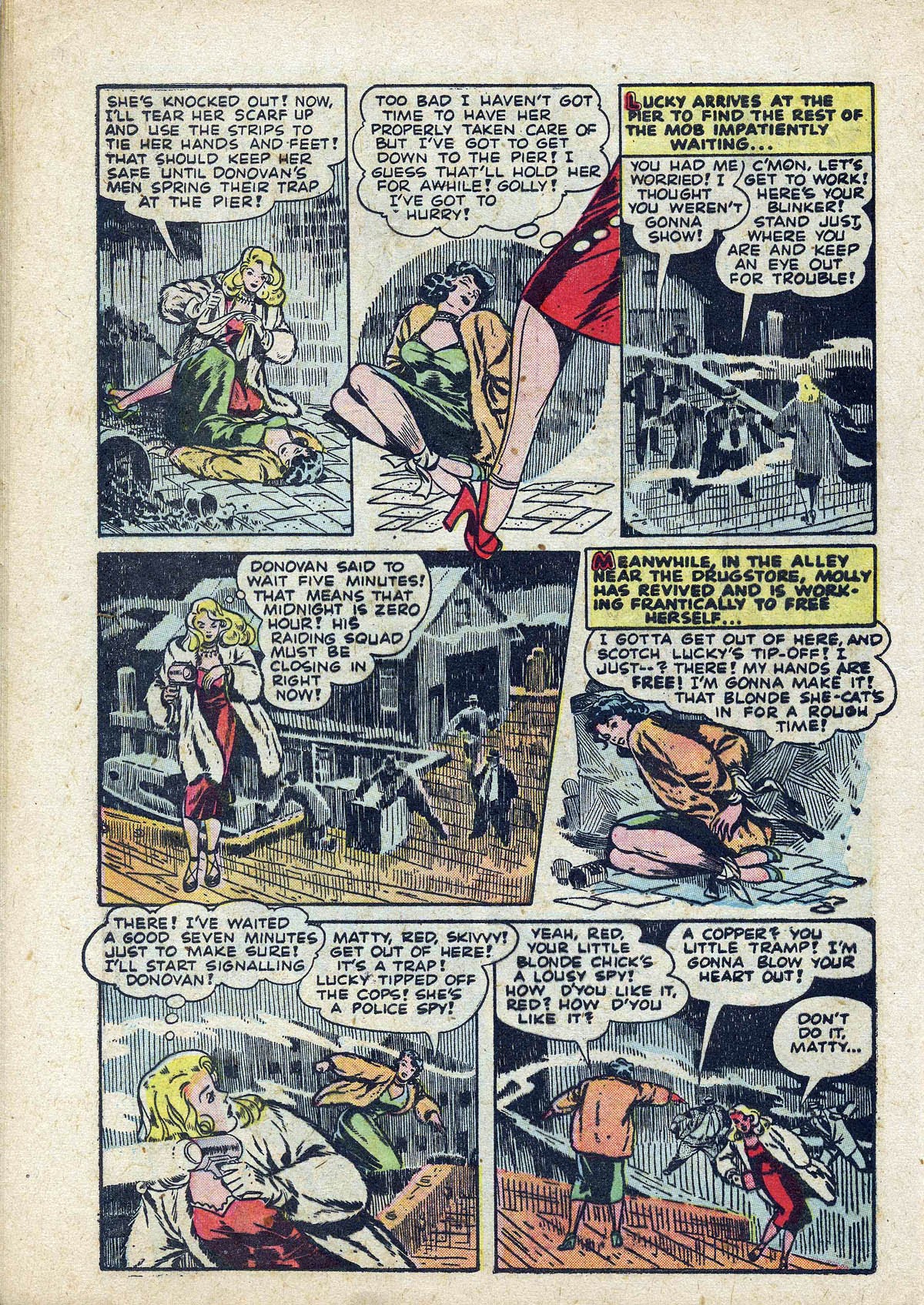 Read online The Saint (1947) comic -  Issue #6 - 40