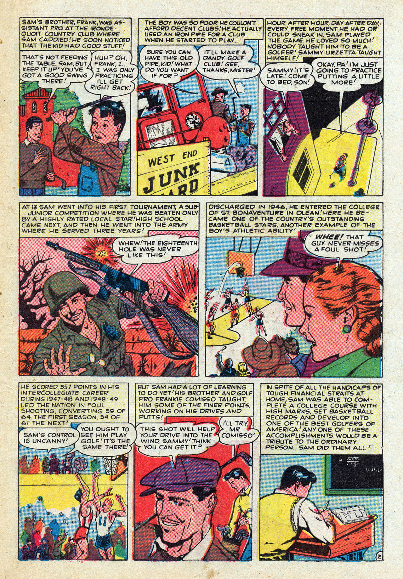 Read online Sports Action comic -  Issue #7 - 23
