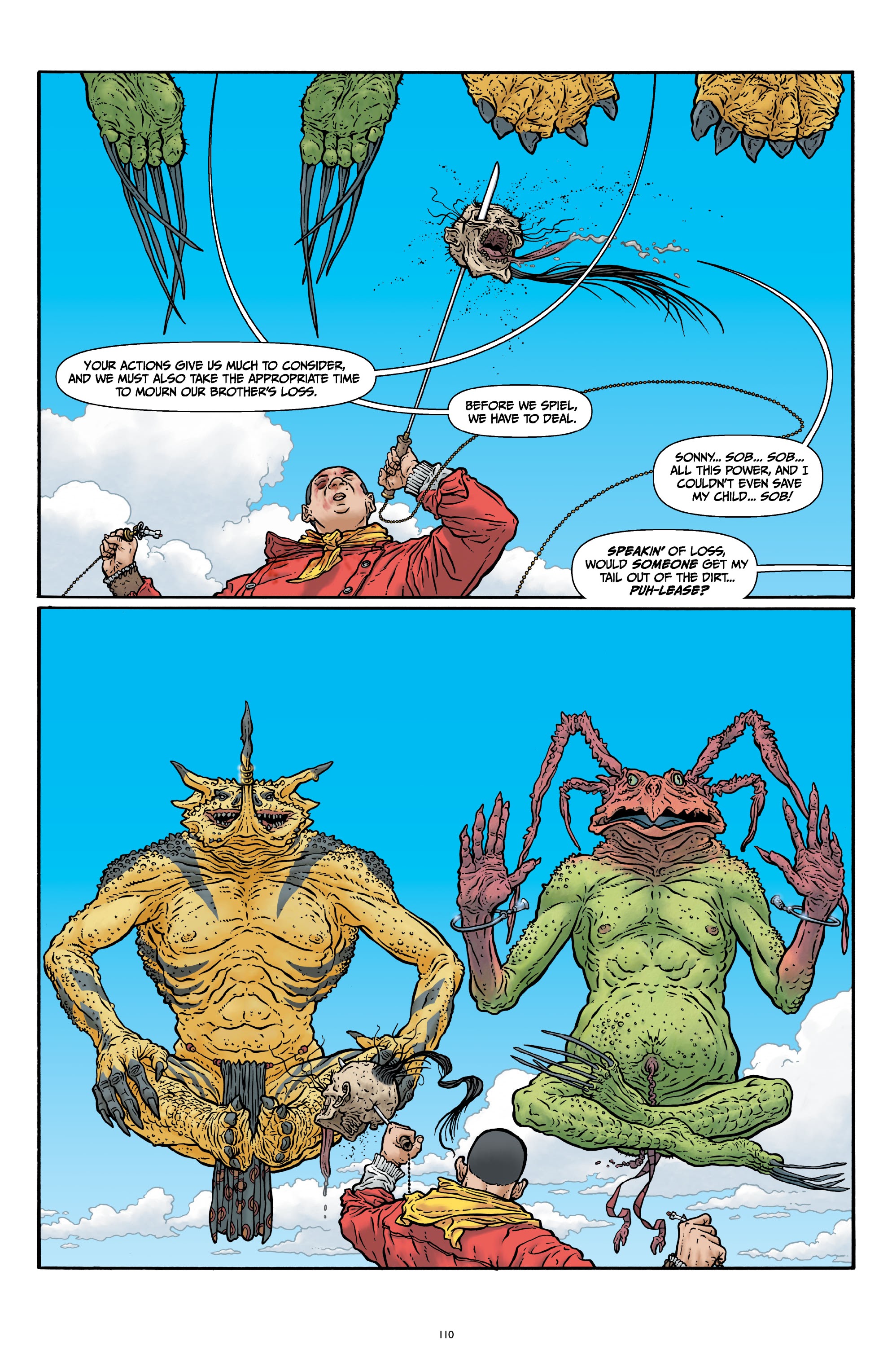 Read online Shaolin Cowboy comic -  Issue # _Start Trek (Part 1) - 86