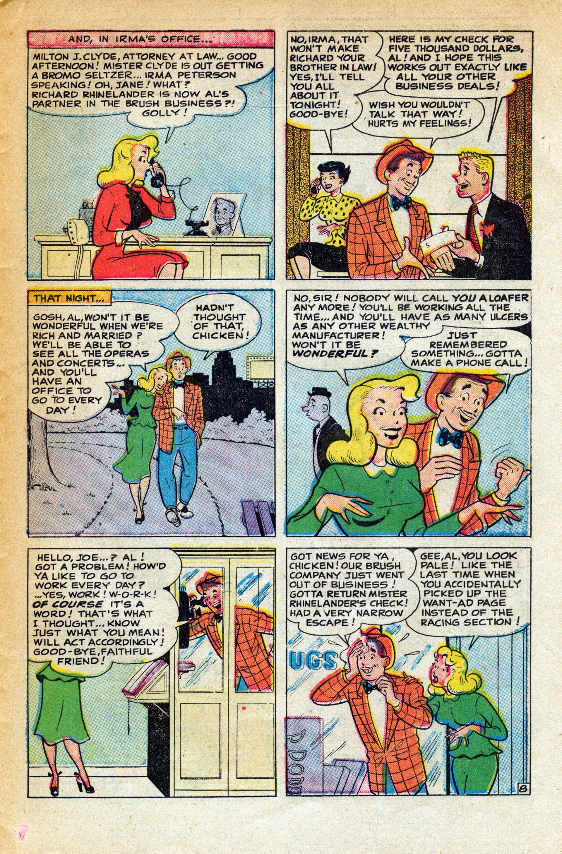 Read online My Friend Irma comic -  Issue #3 - 47