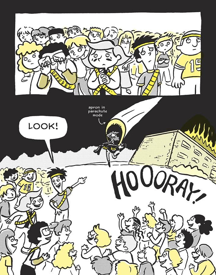Read online Lunch Lady and the Schoolwide Scuffle comic -  Issue # TPB - 81