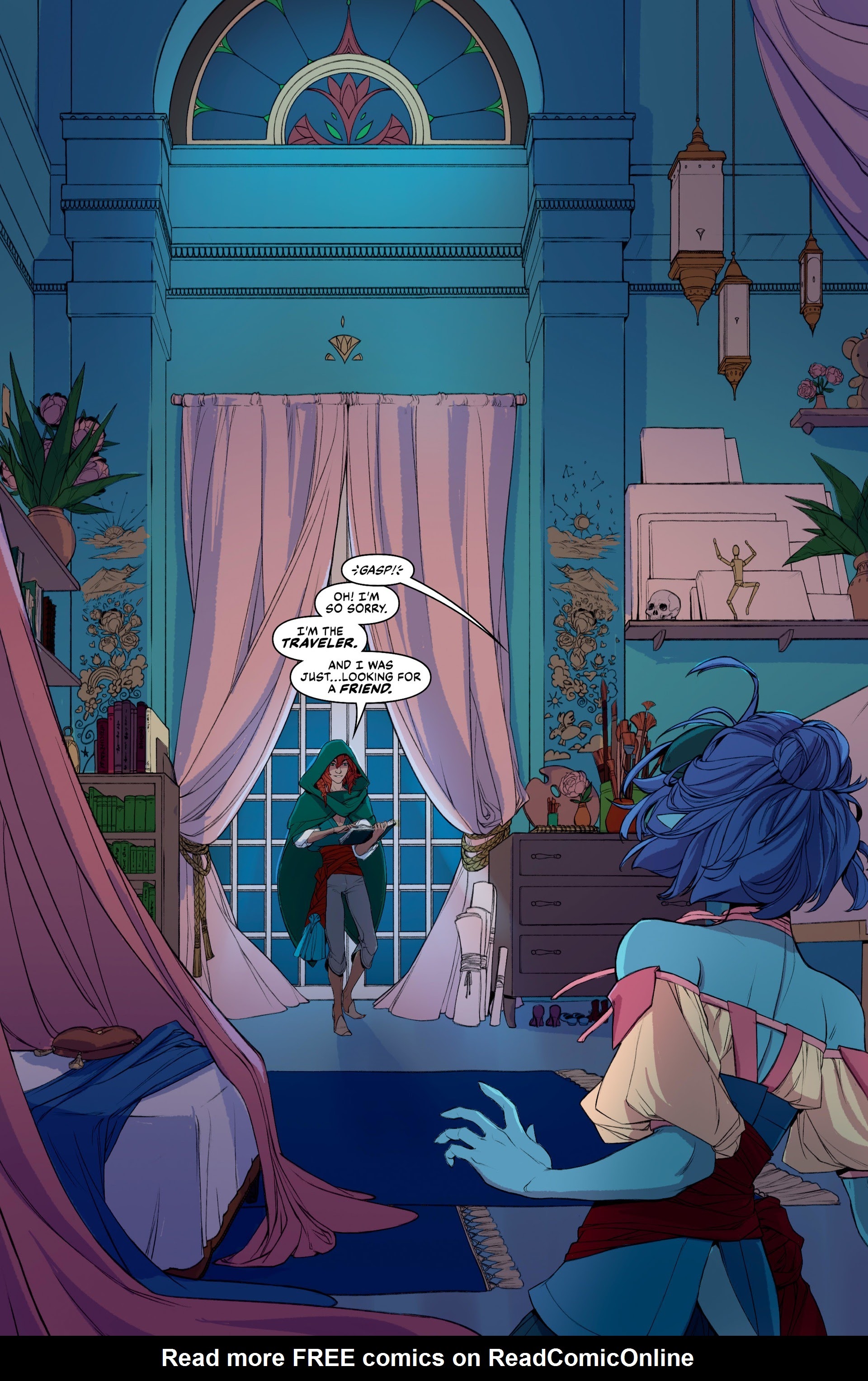 Read online Critical Role: The Mighty Nein Origins–Jester Lavorre comic -  Issue # Full - 19