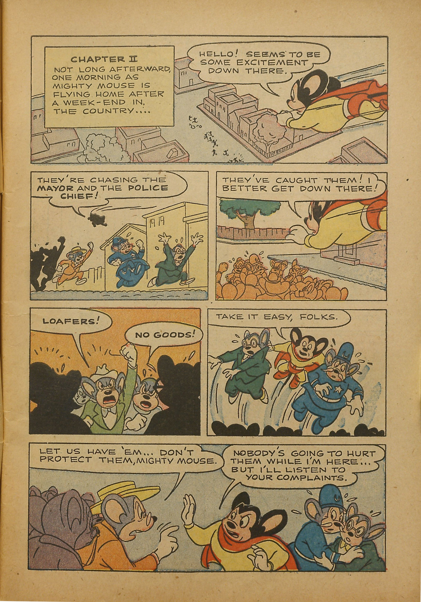 Read online Paul Terry's Mighty Mouse Comics comic -  Issue #40 - 7